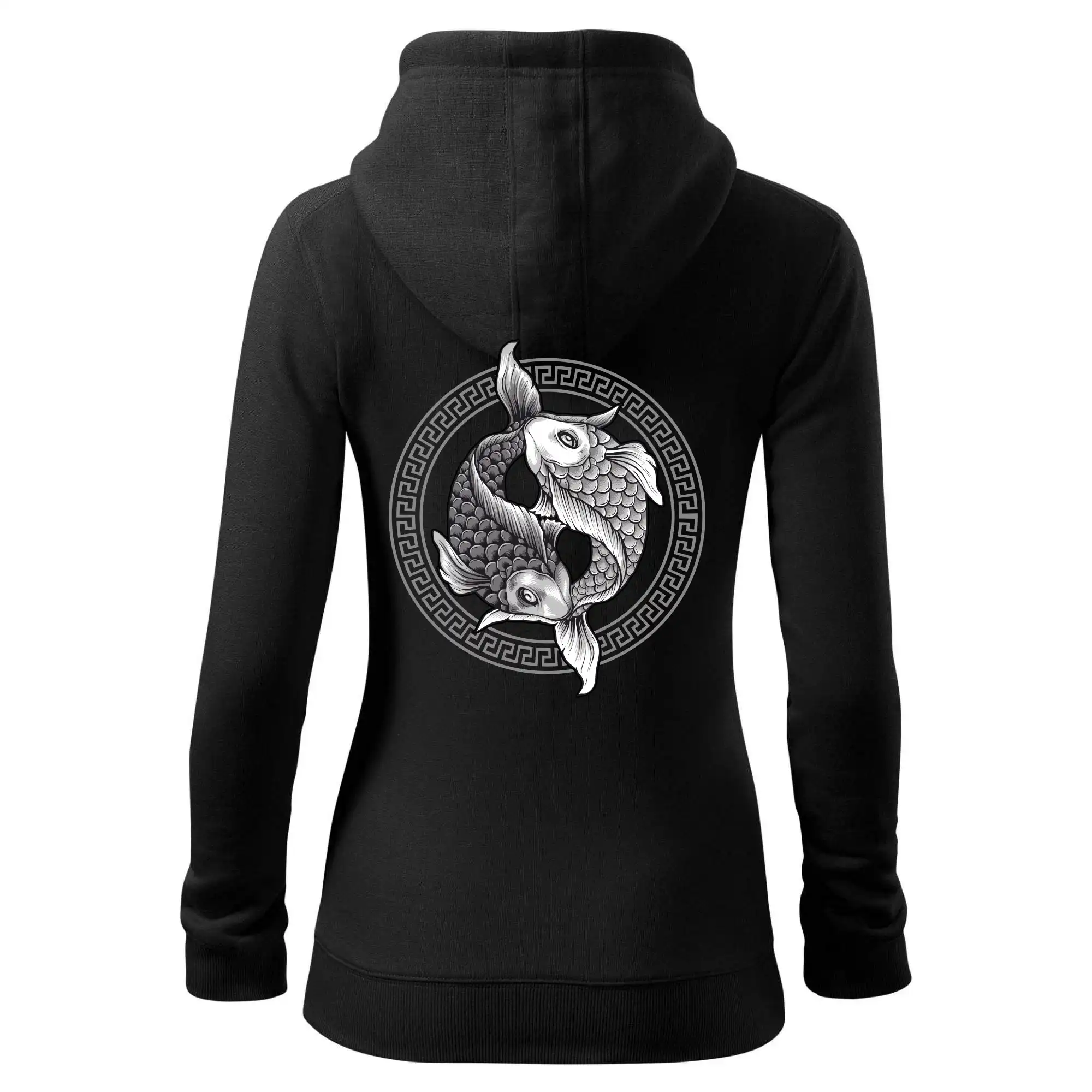 Yin & Yang ryby černobílé