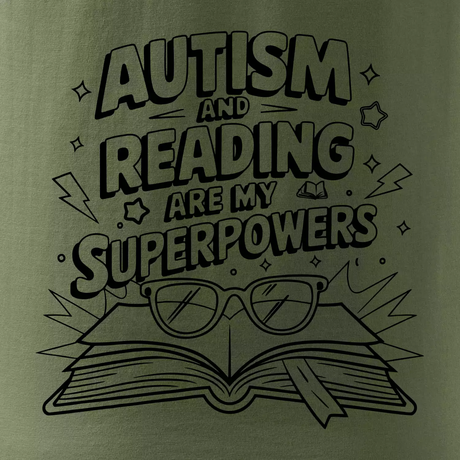 Autism and reading are my superpowers