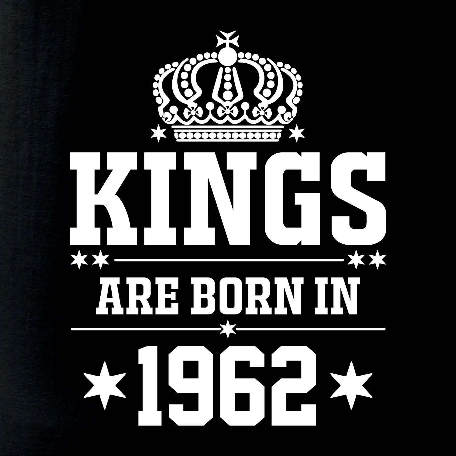 Kings are born in 1962