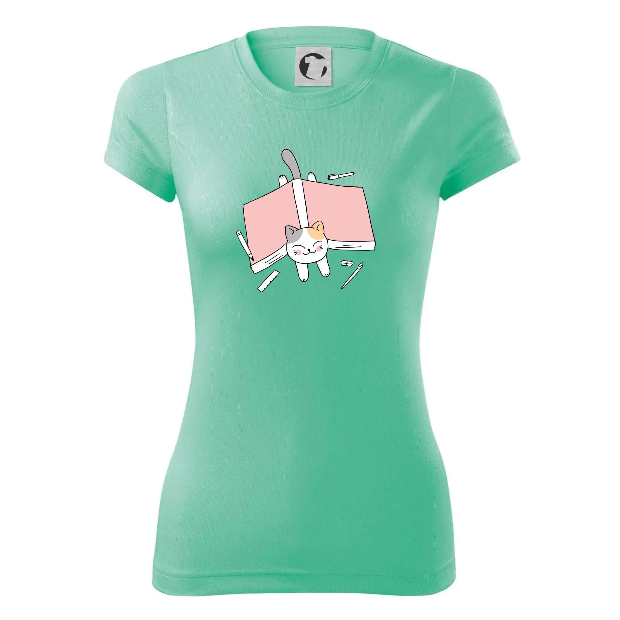 Učení na státnice kočka