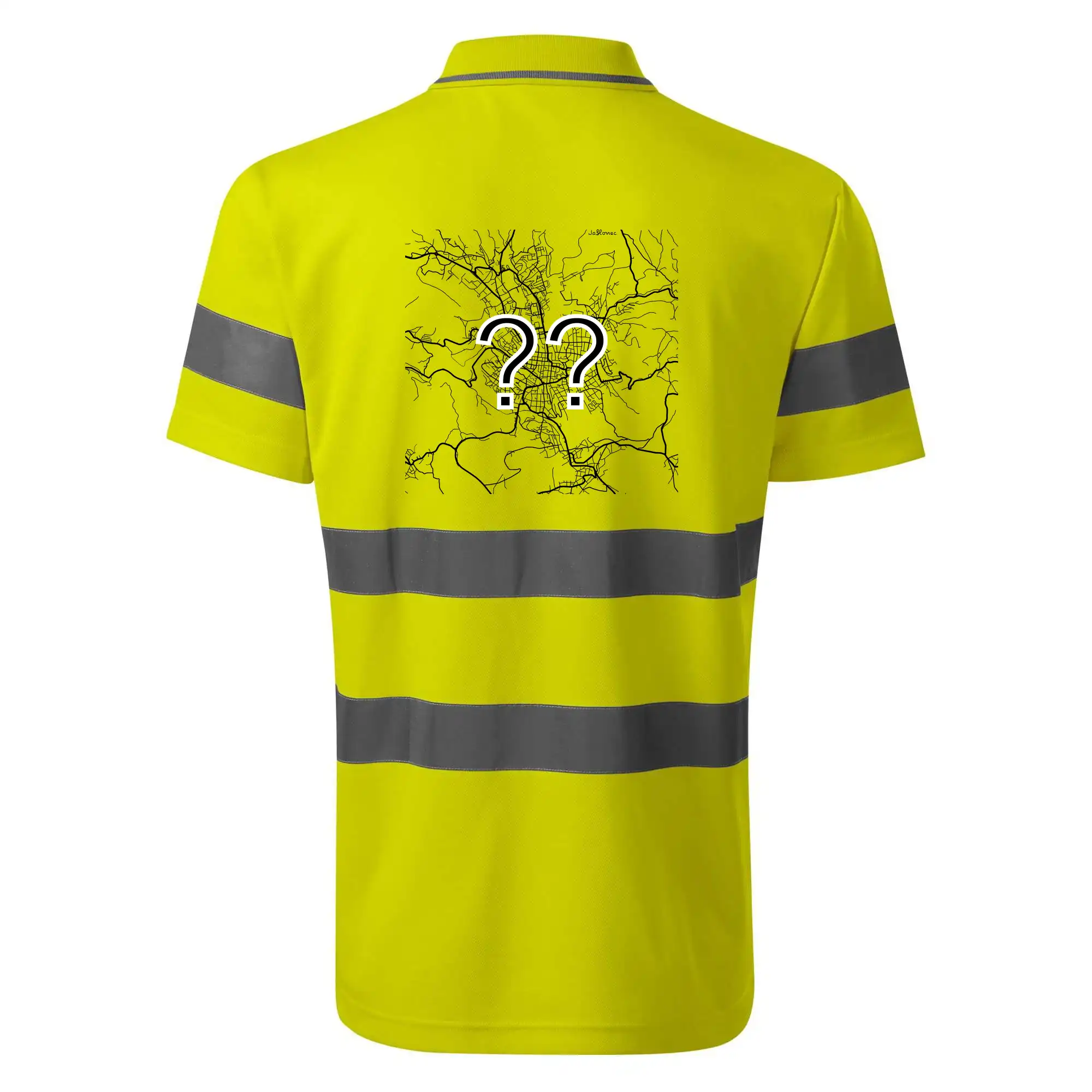 Mapy měst černobílé - Vaše město