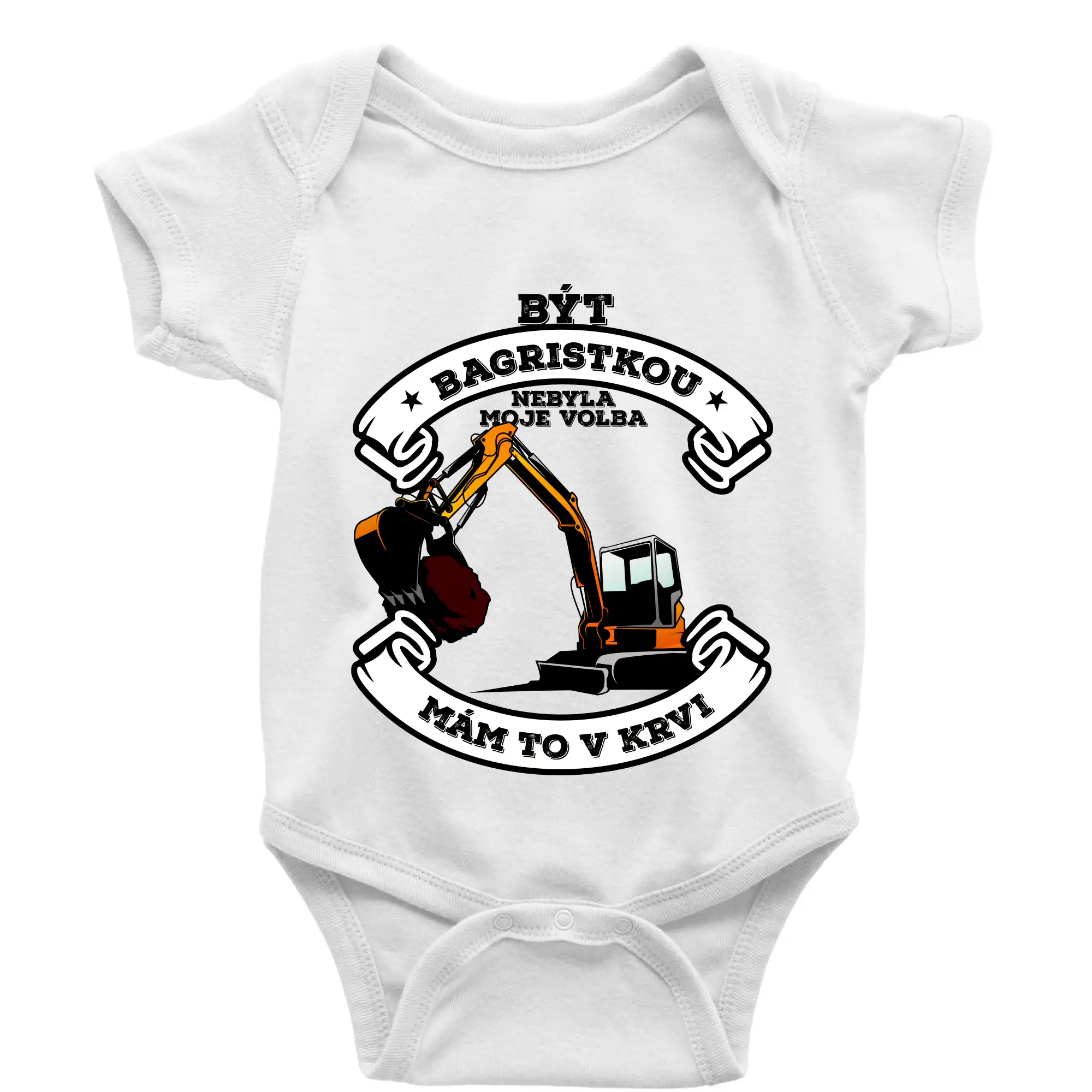 Bagr - být bagristou / bagristkou nebyla moje volba