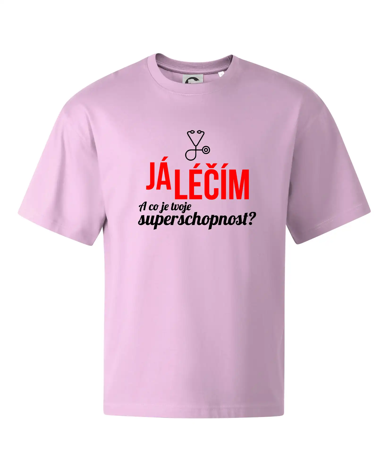 Já léčím - tvoje superschopnost? Rovný nápis