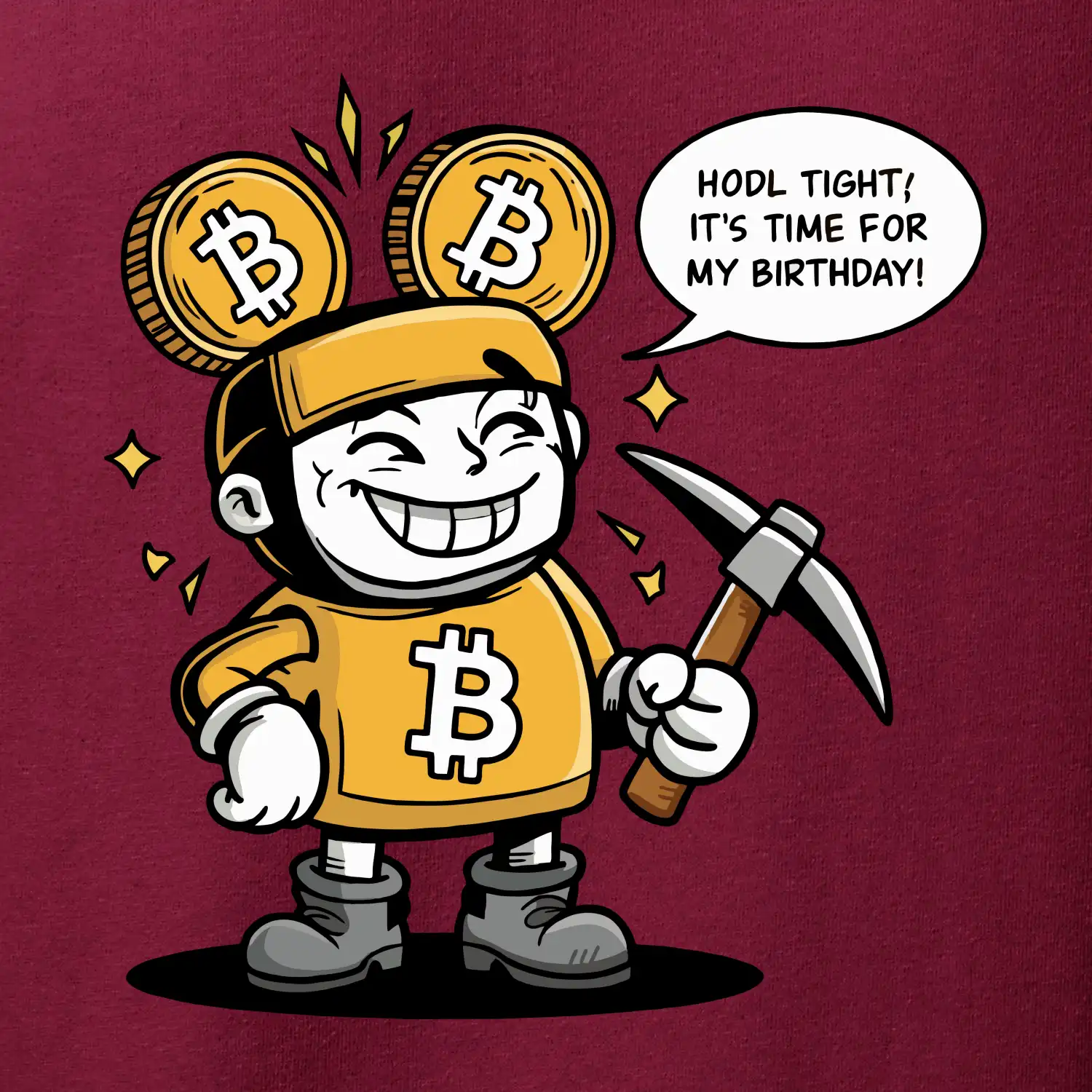Hodl tight, it's time for my birthday!