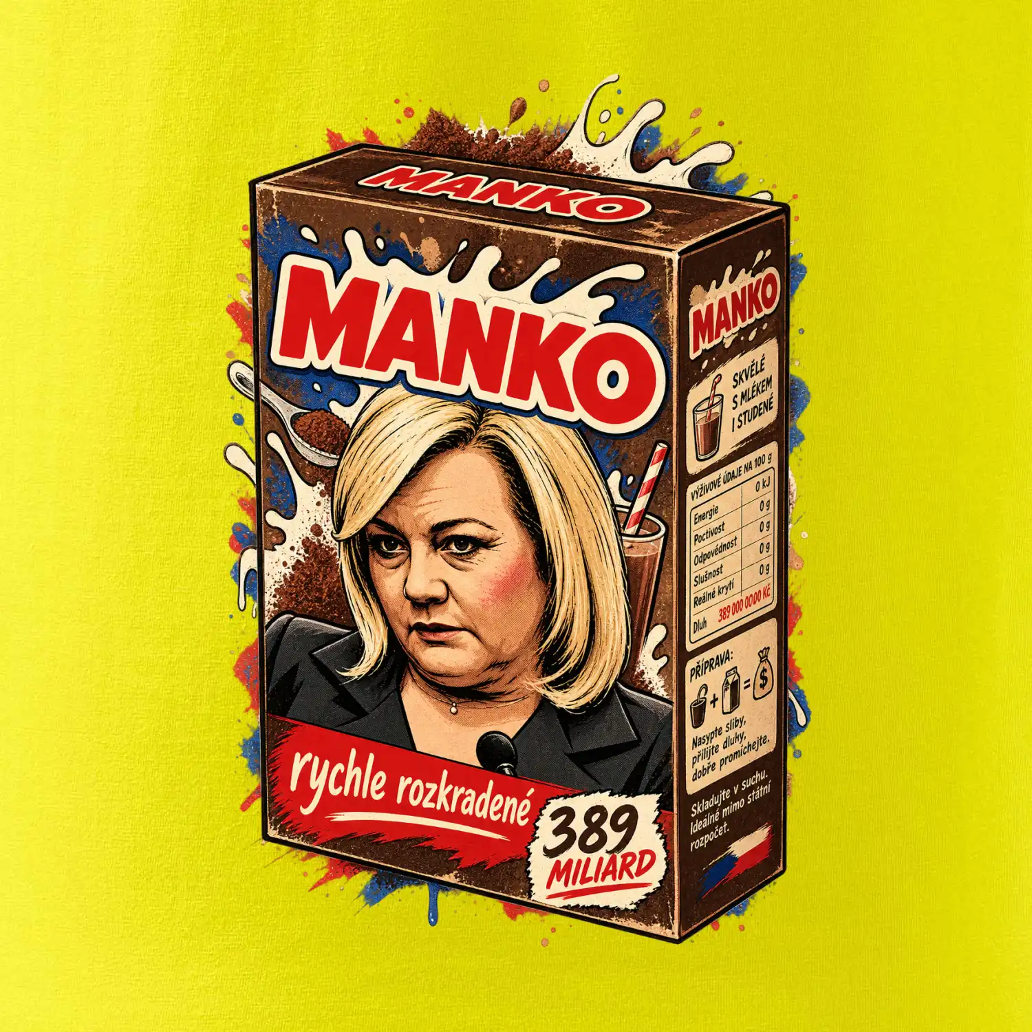 Dlužena - manko