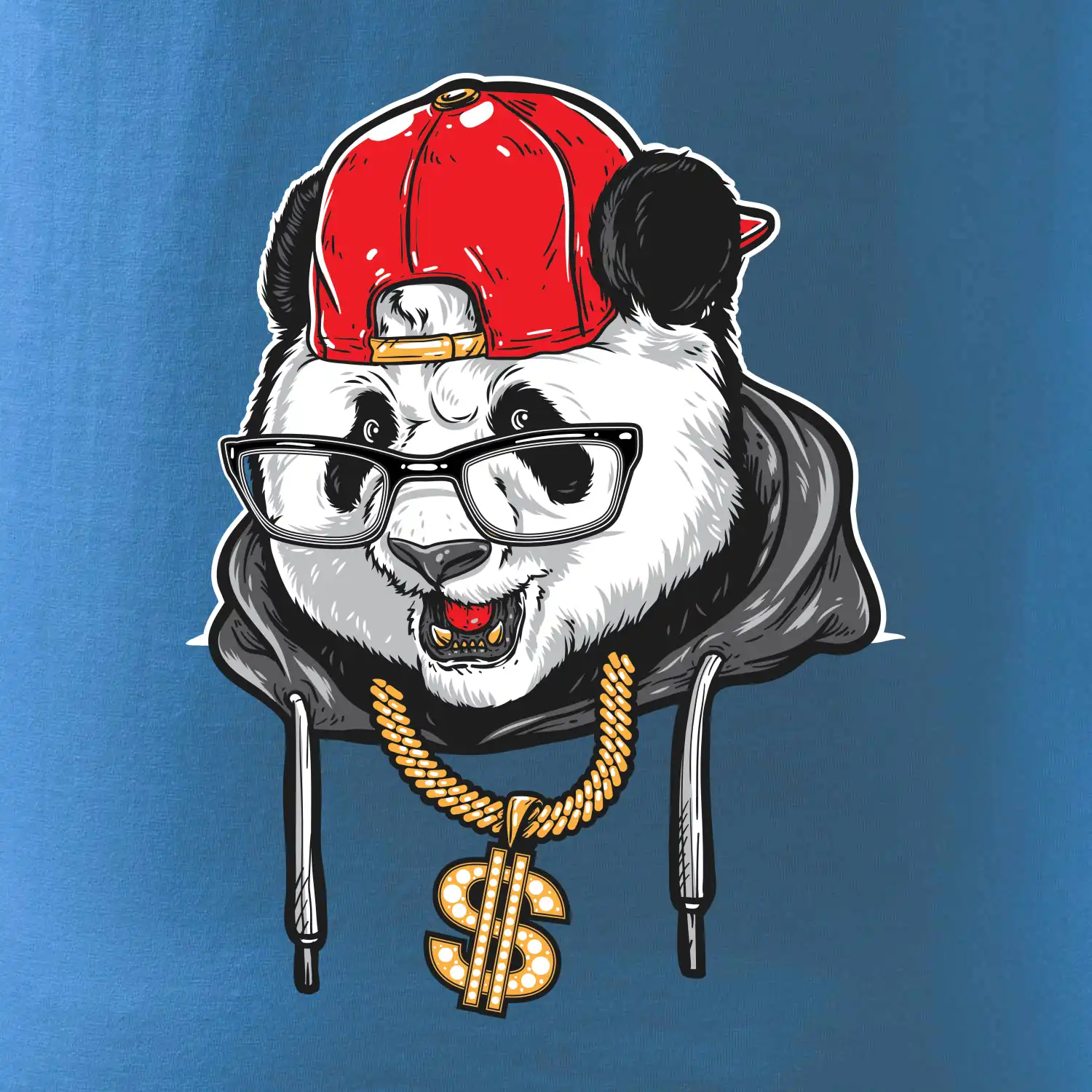 Hip hop panda