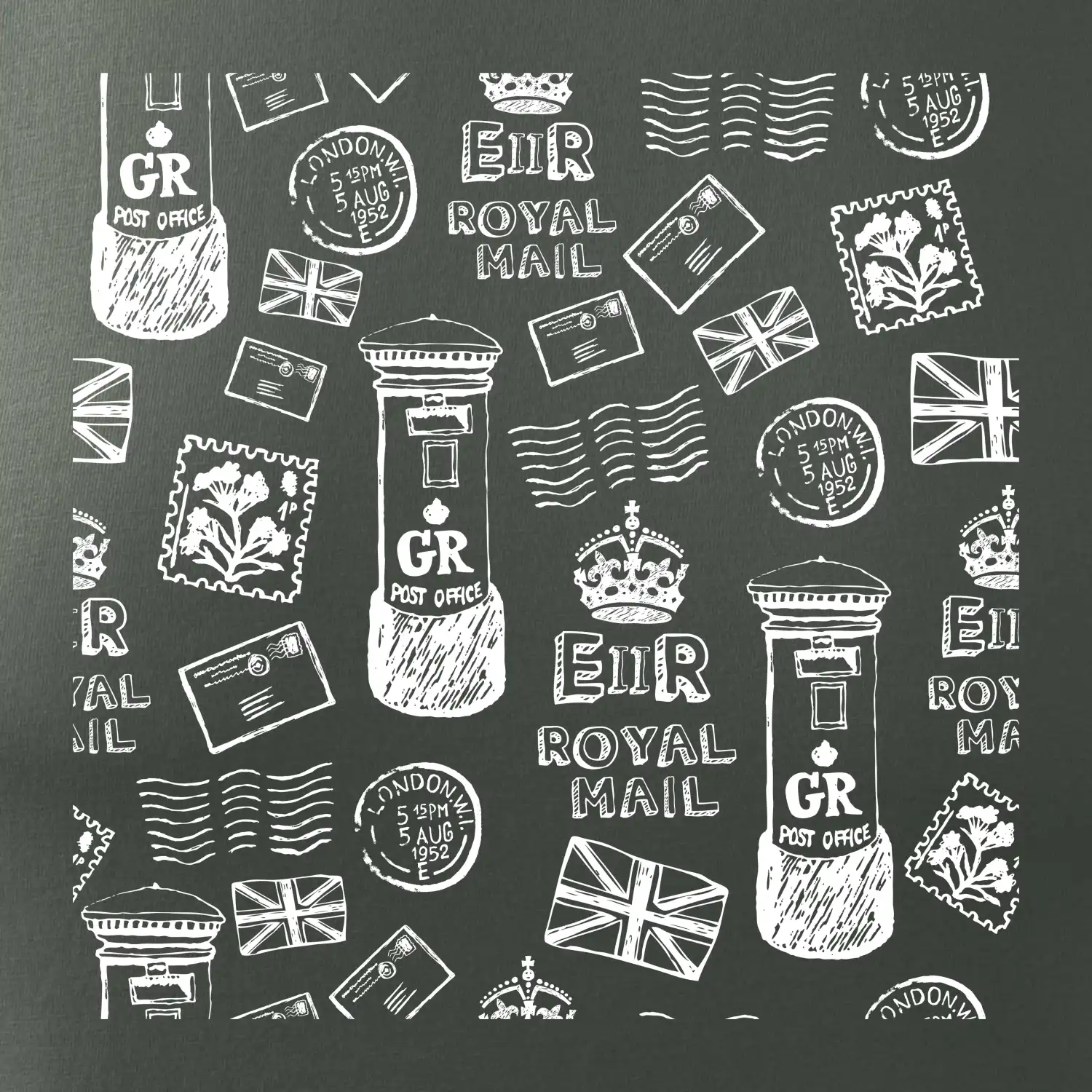 Britská pošta ikony