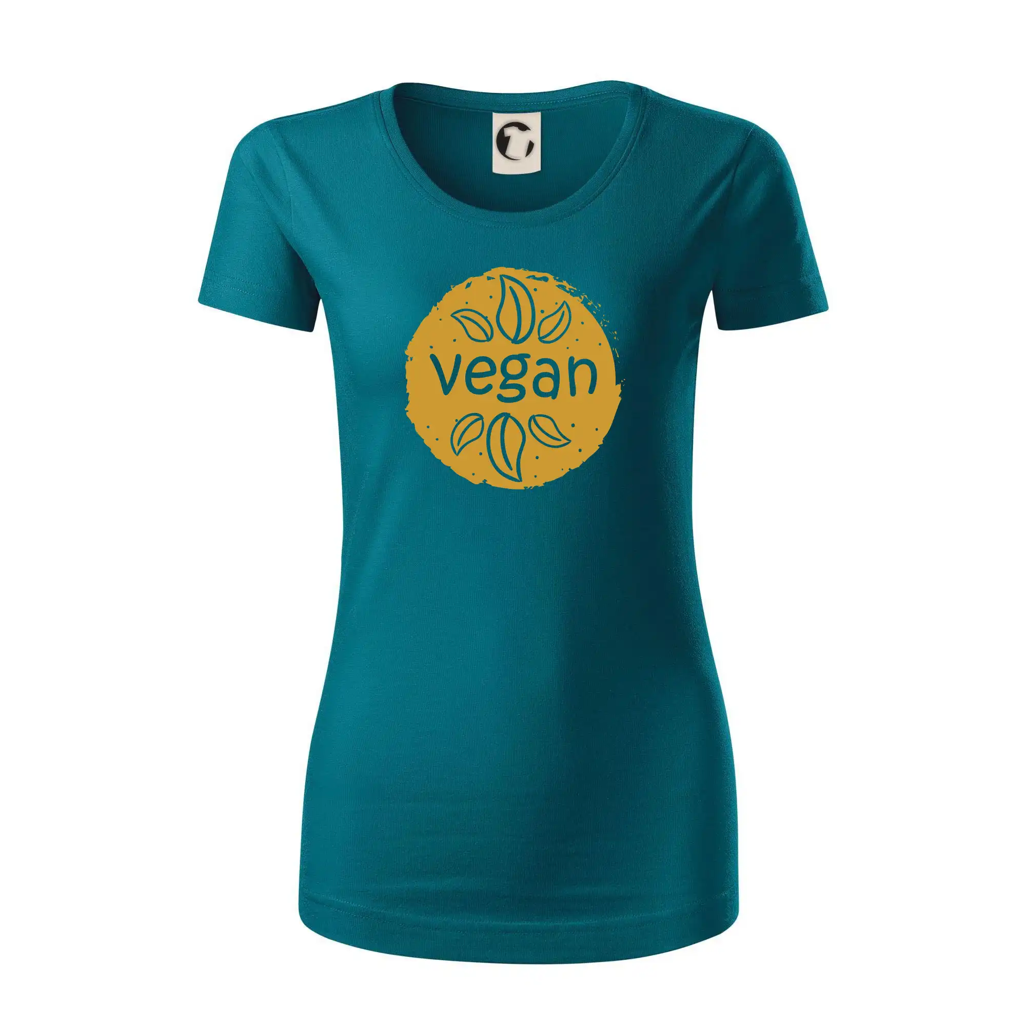 Vegan hnědá kruh