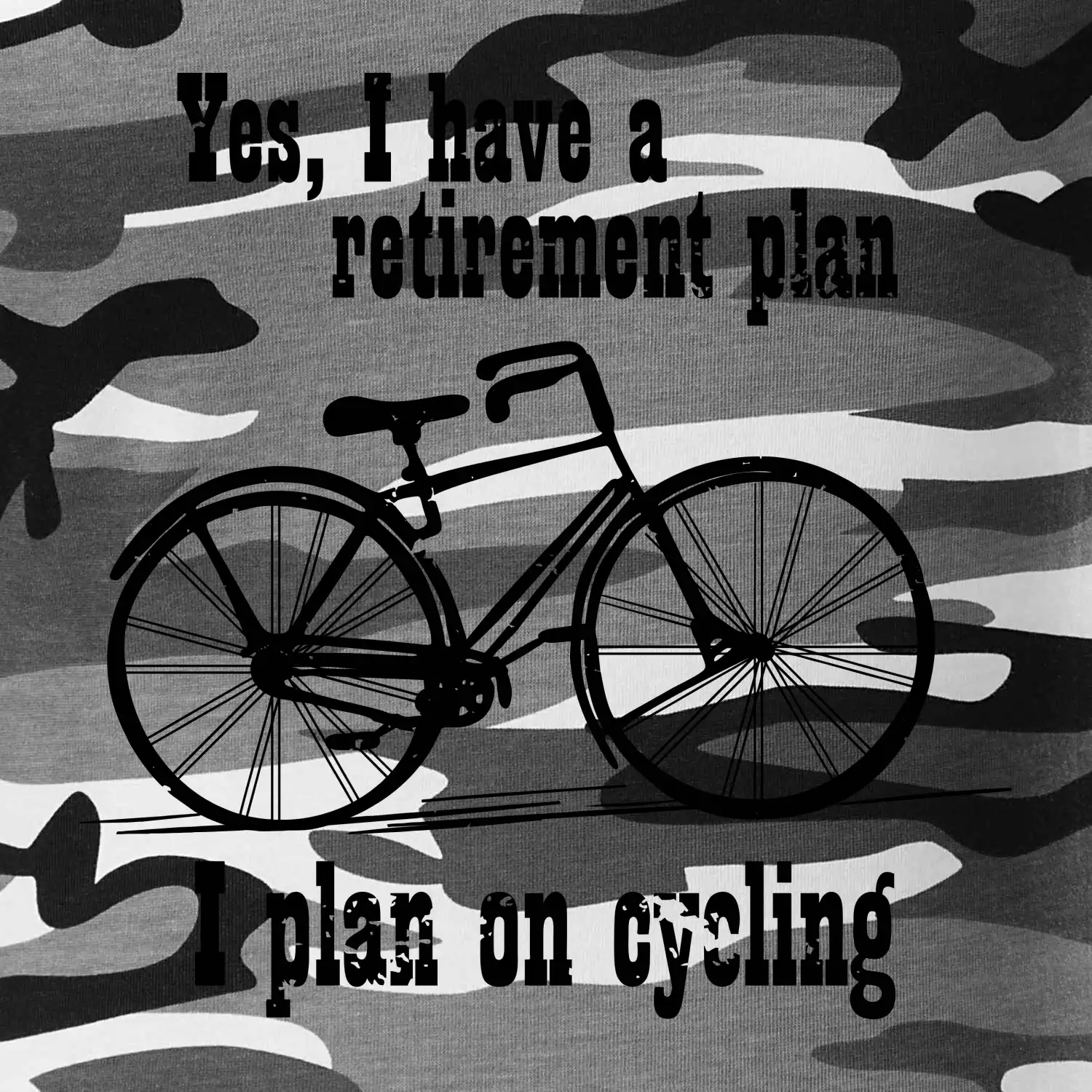 Staré kolo - Yes, I have a retirement plan, I plan on cycling