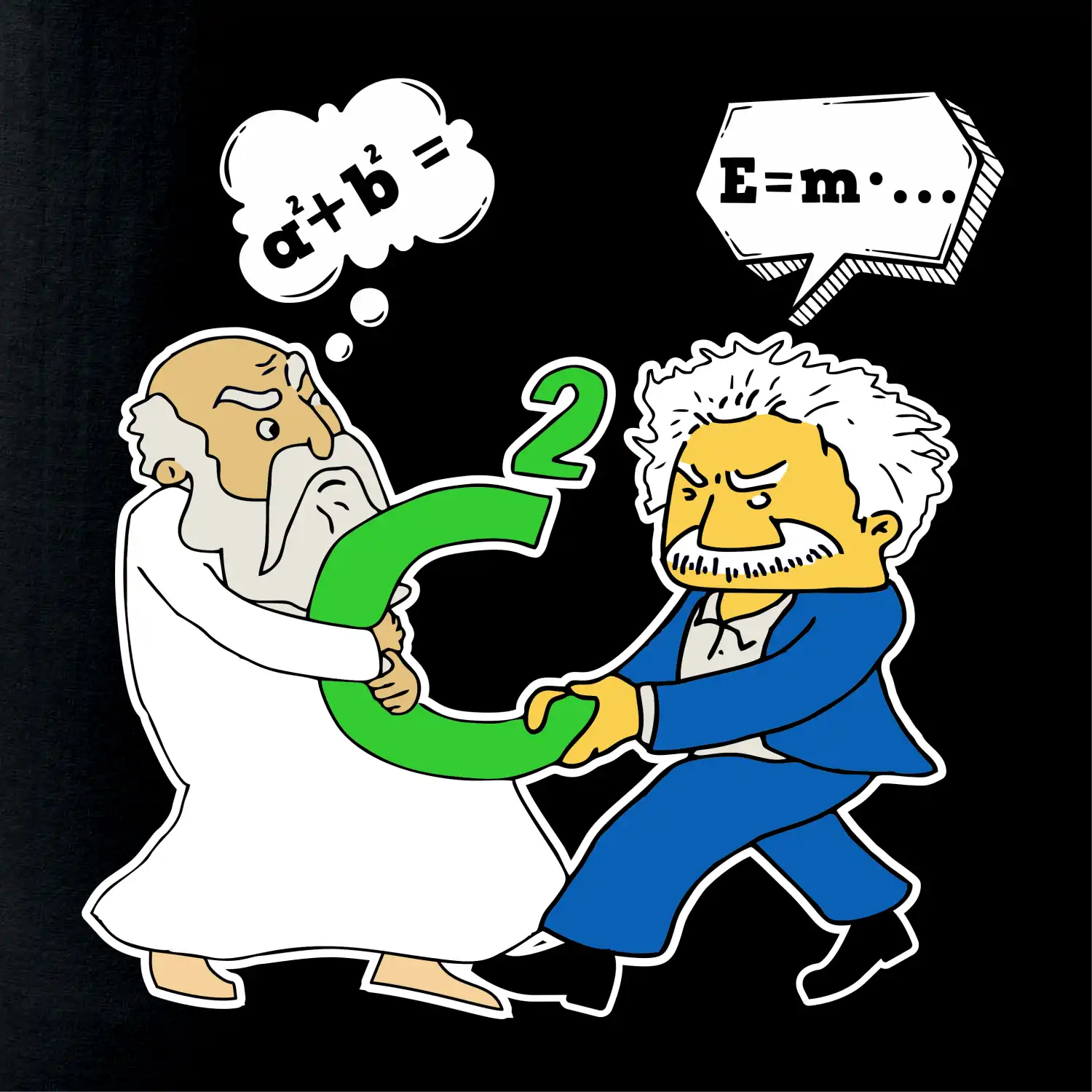 Pythagoras a Albert boj o C