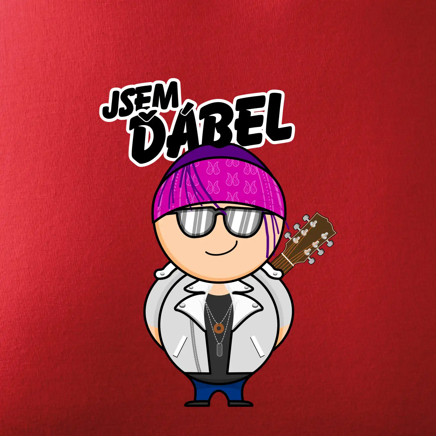 Jsem ďábel muzikant rocker