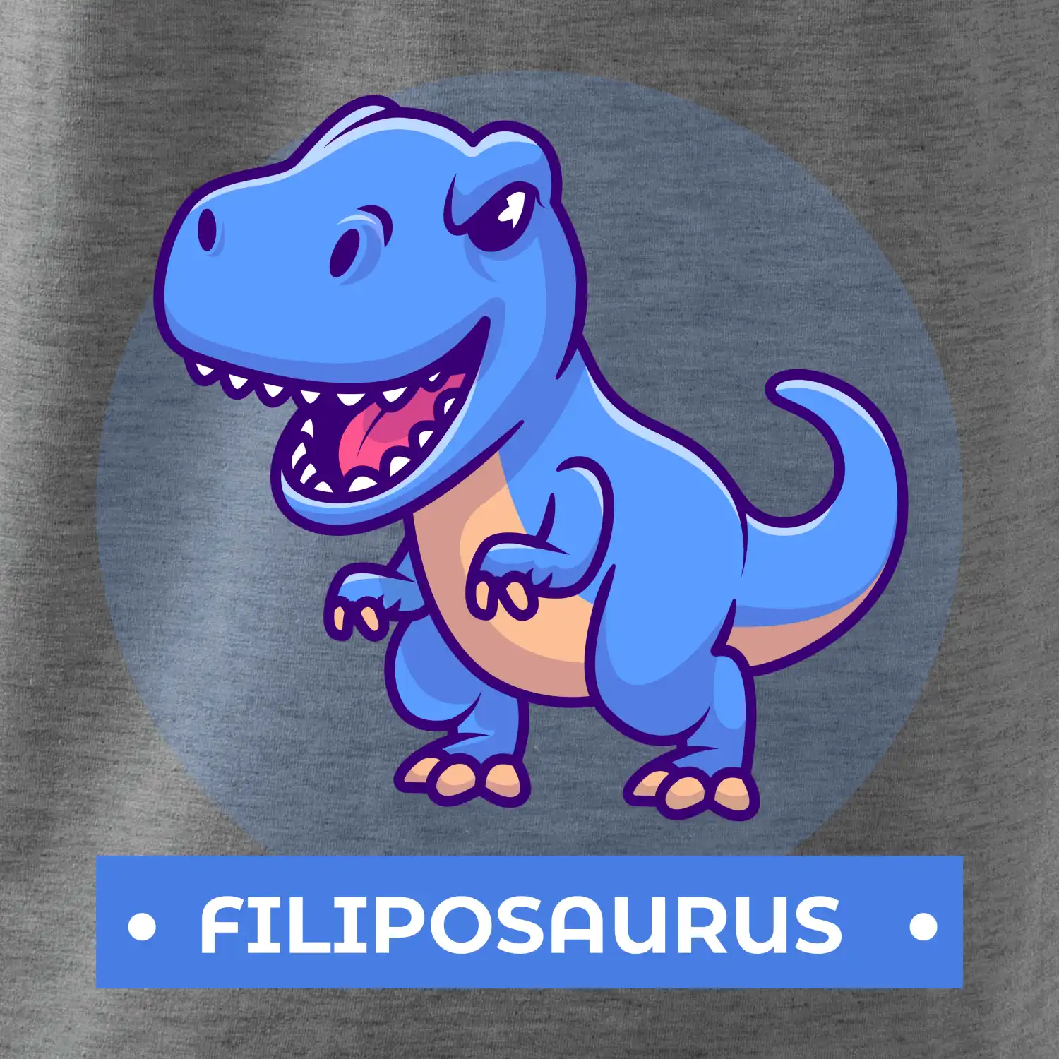 Dinosauří jména - modrý dinosaurus