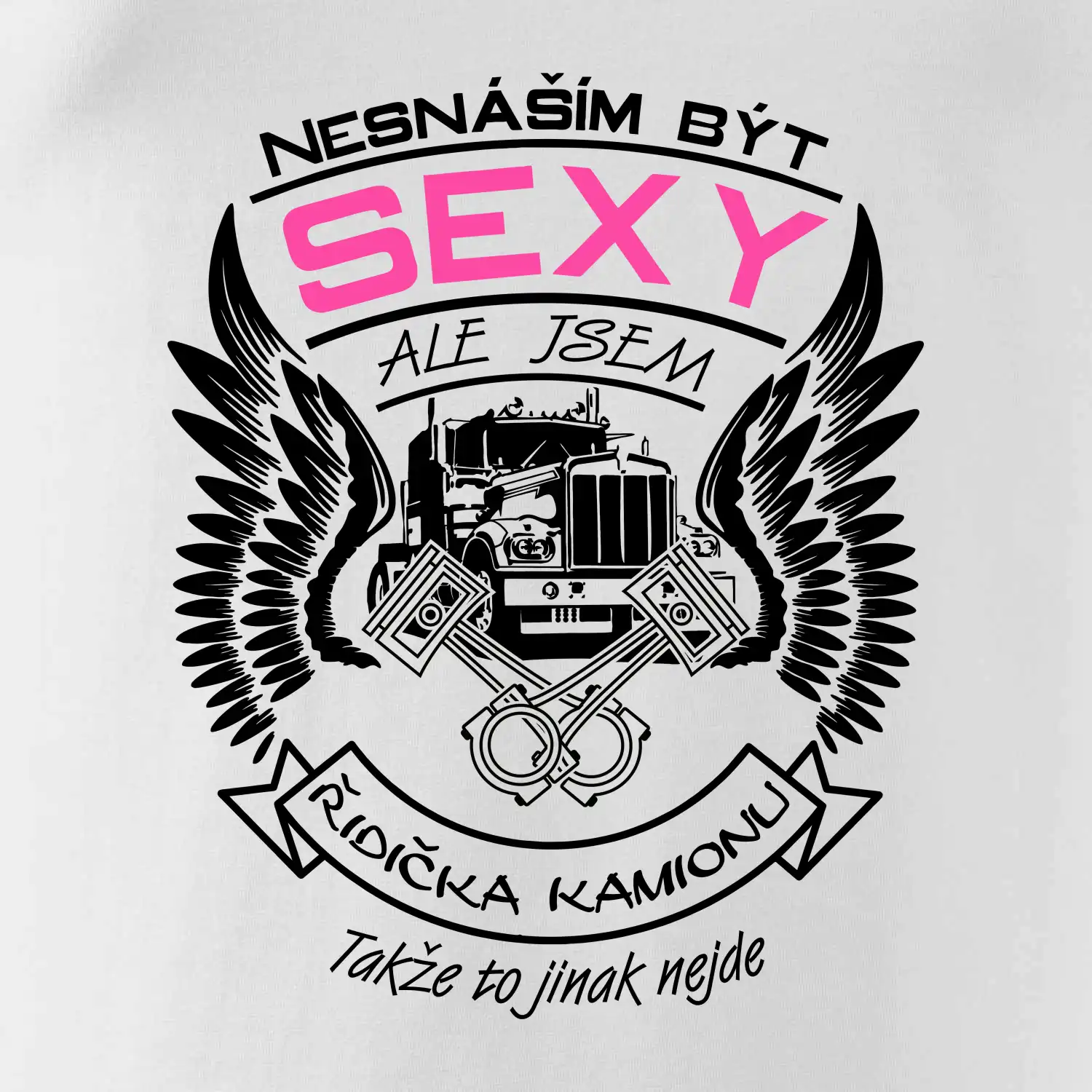 Nesnáším být sexy - řidička kamionu
