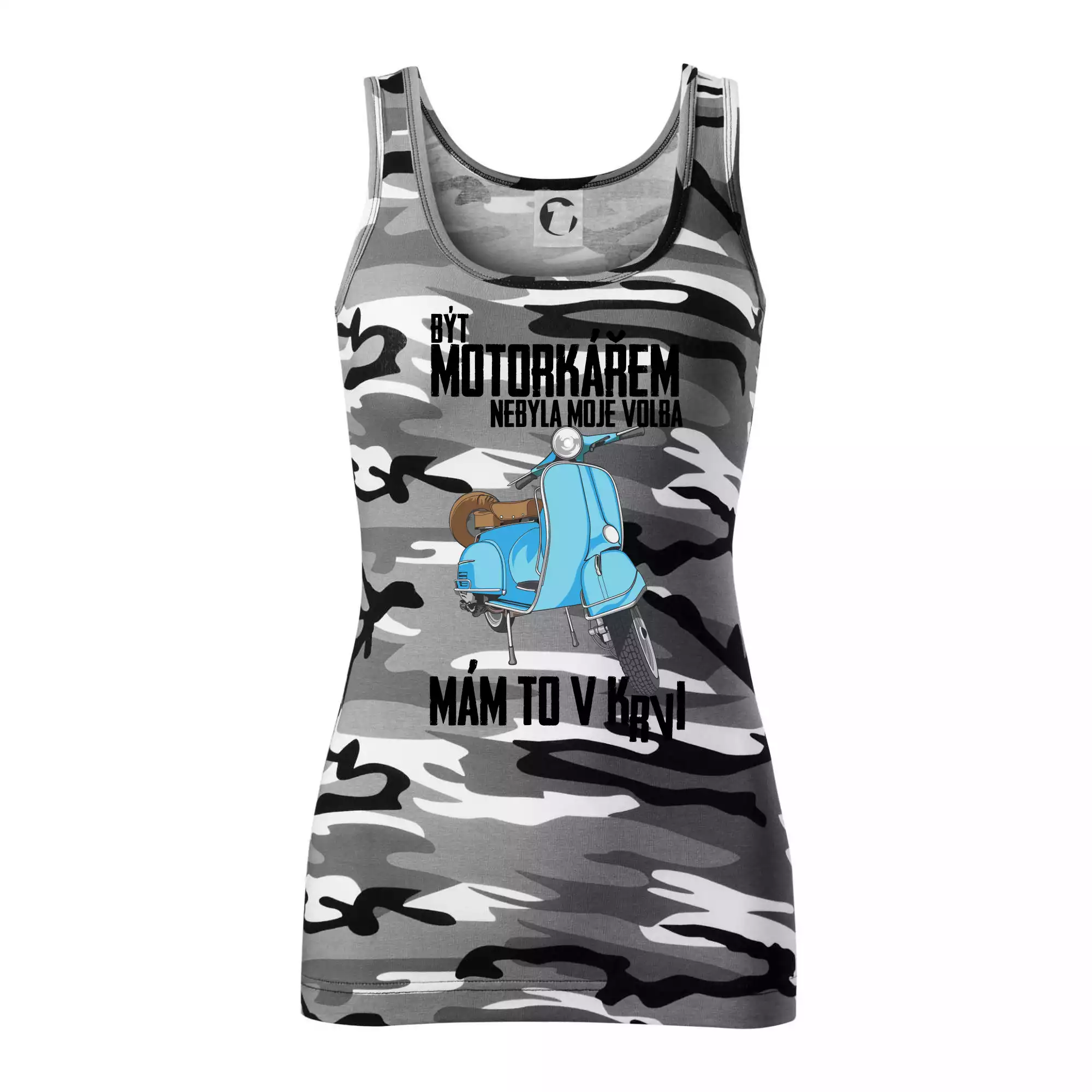 Být motorkářem nebyla moje volba skútr