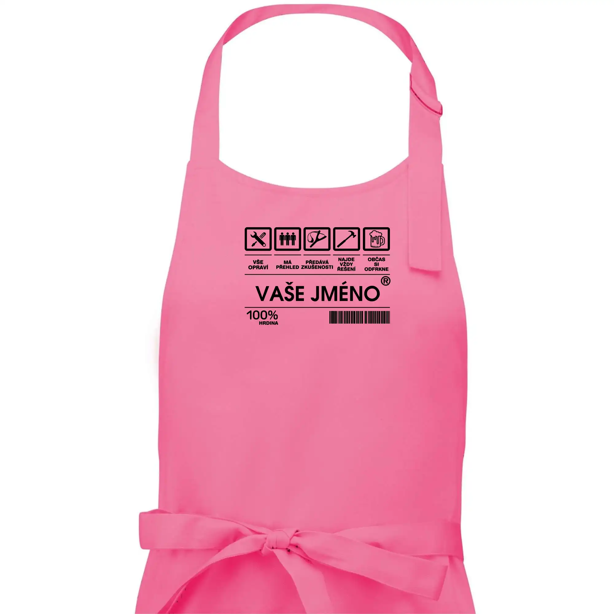 Vaše jméno - čárový kód