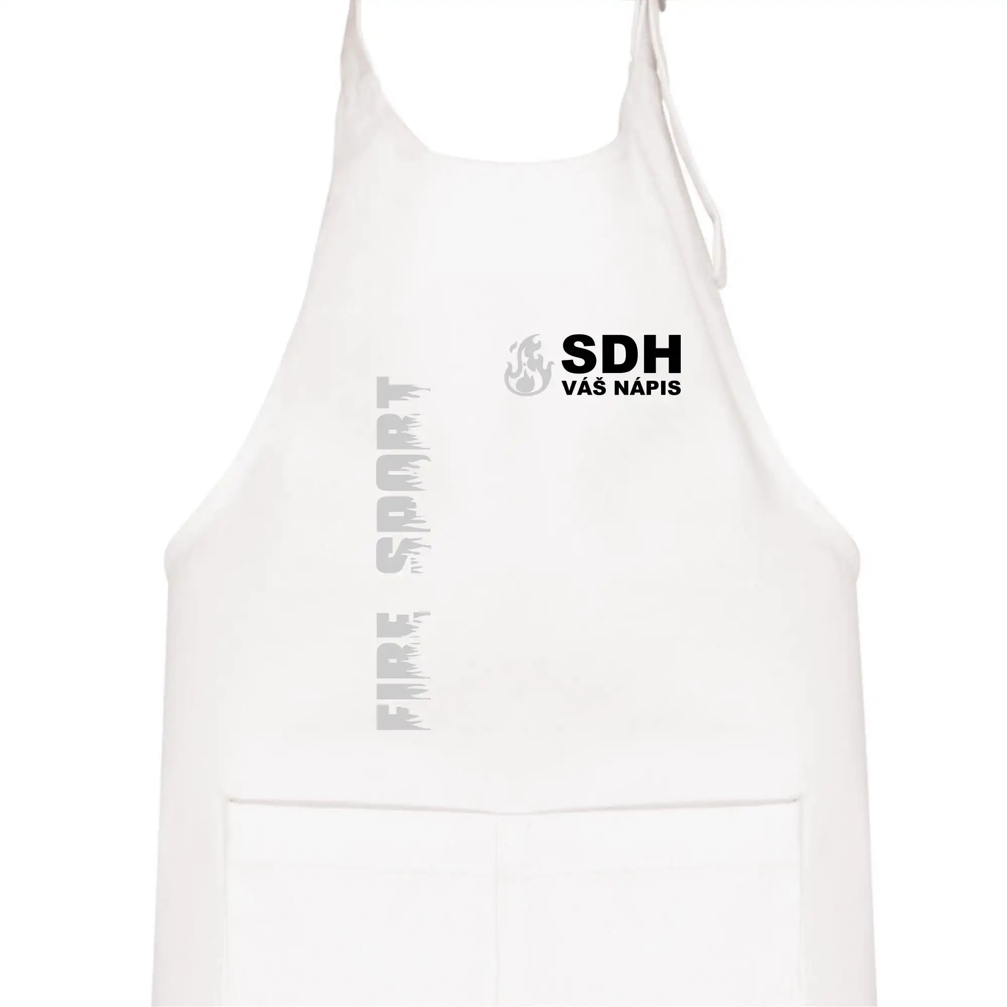 SDH REFLEXNÍ nápis (oheň, firesport, název sboru - vlastní nápis)