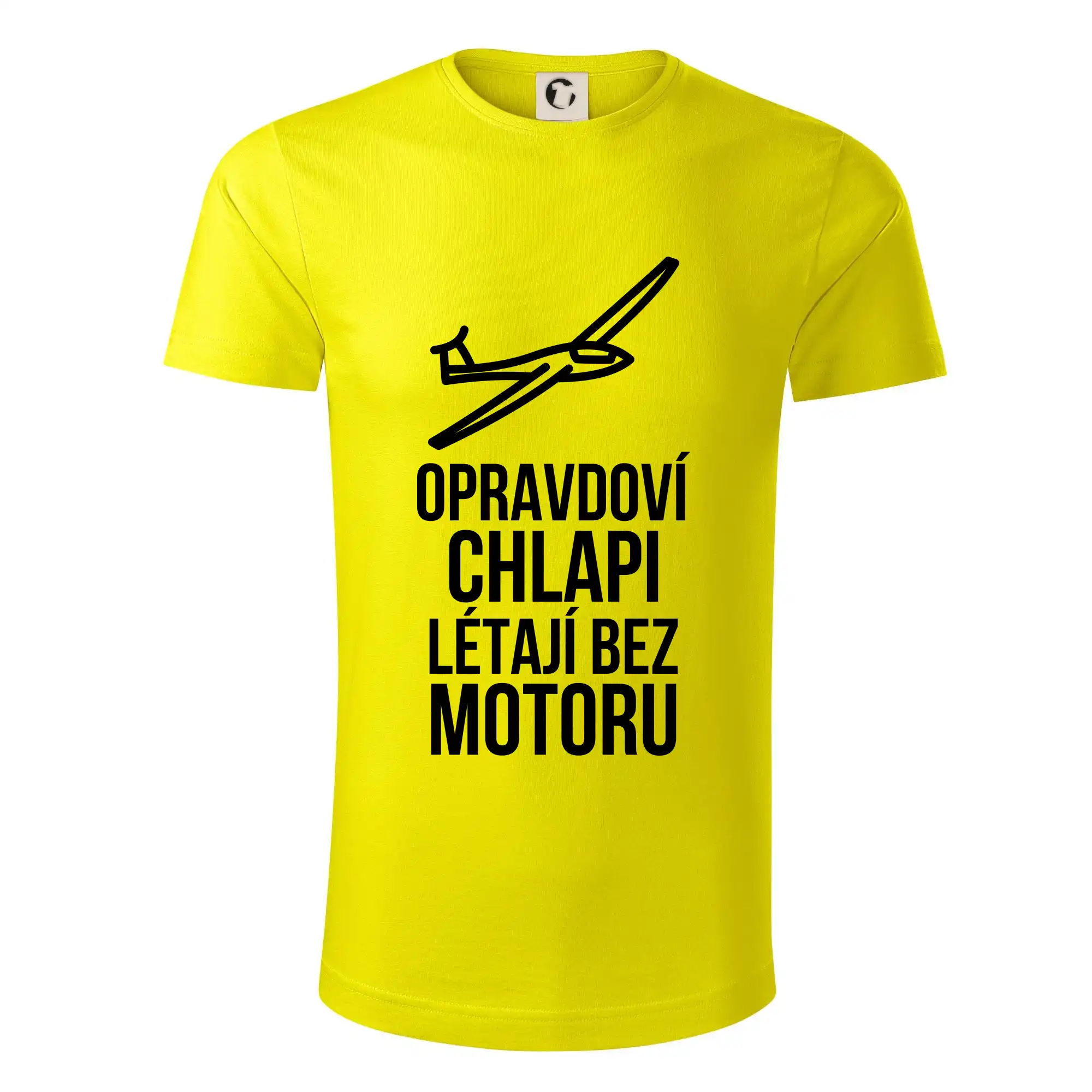 Opravdovi chlapi létají bez motoru