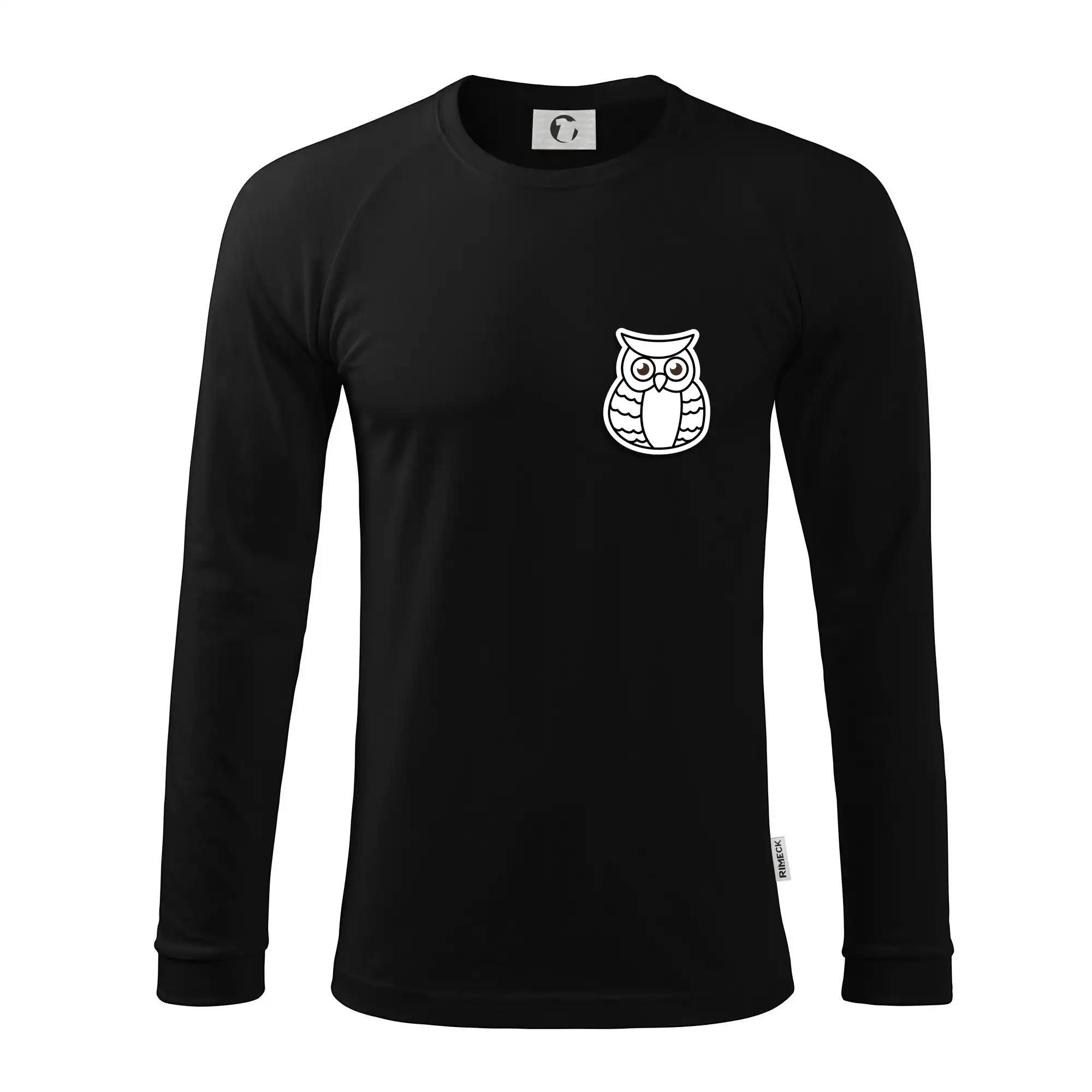 Sova kreslená na prsu