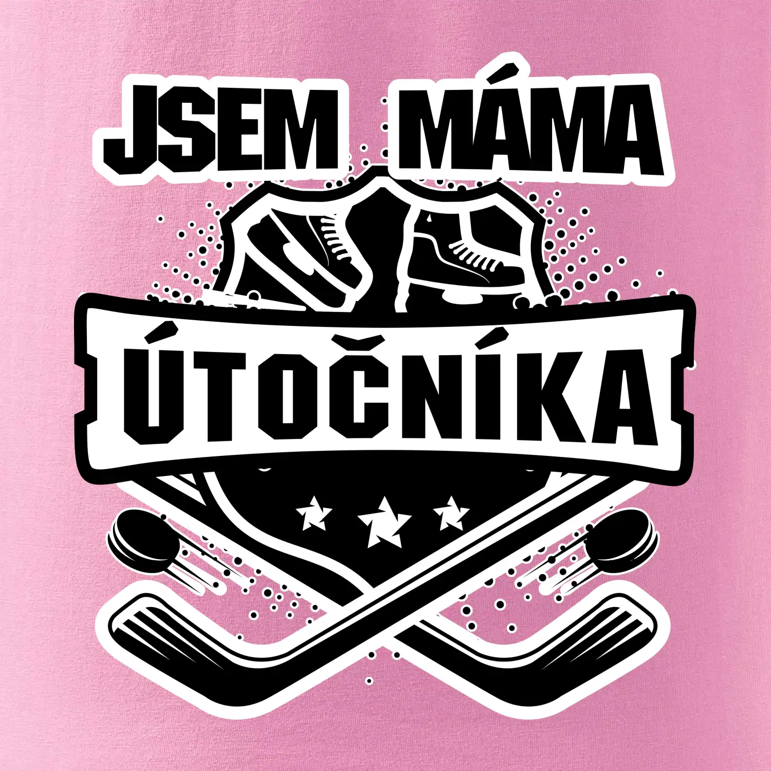 Hokejový erb - Táta útočníka
