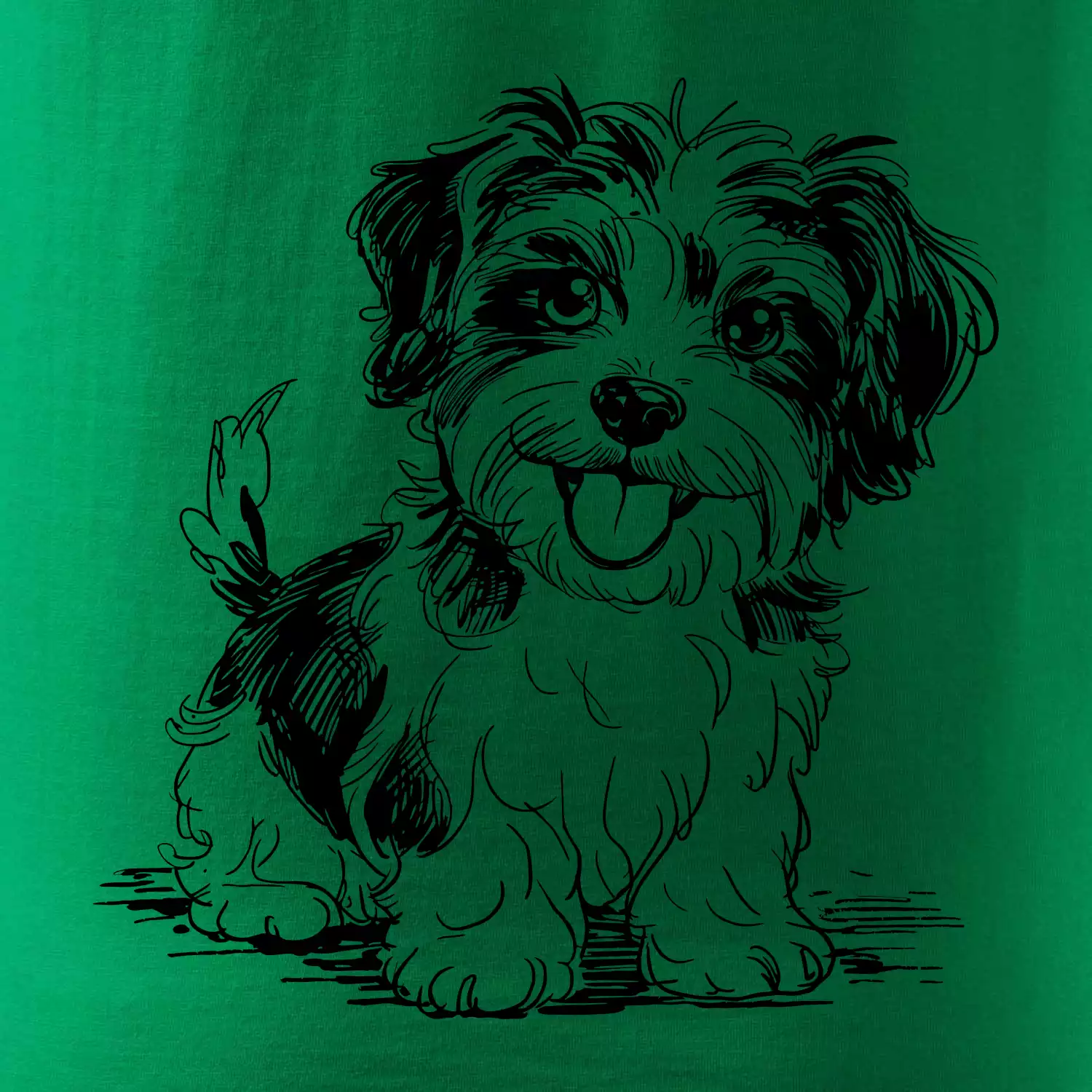 Havanský psík skica