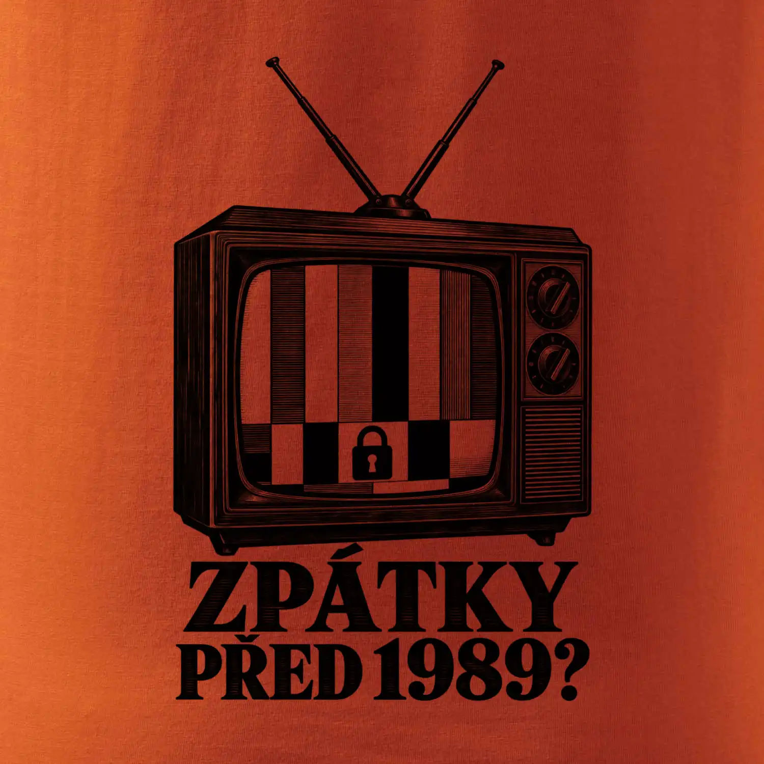 Zpátky před rok 1989 retro televize