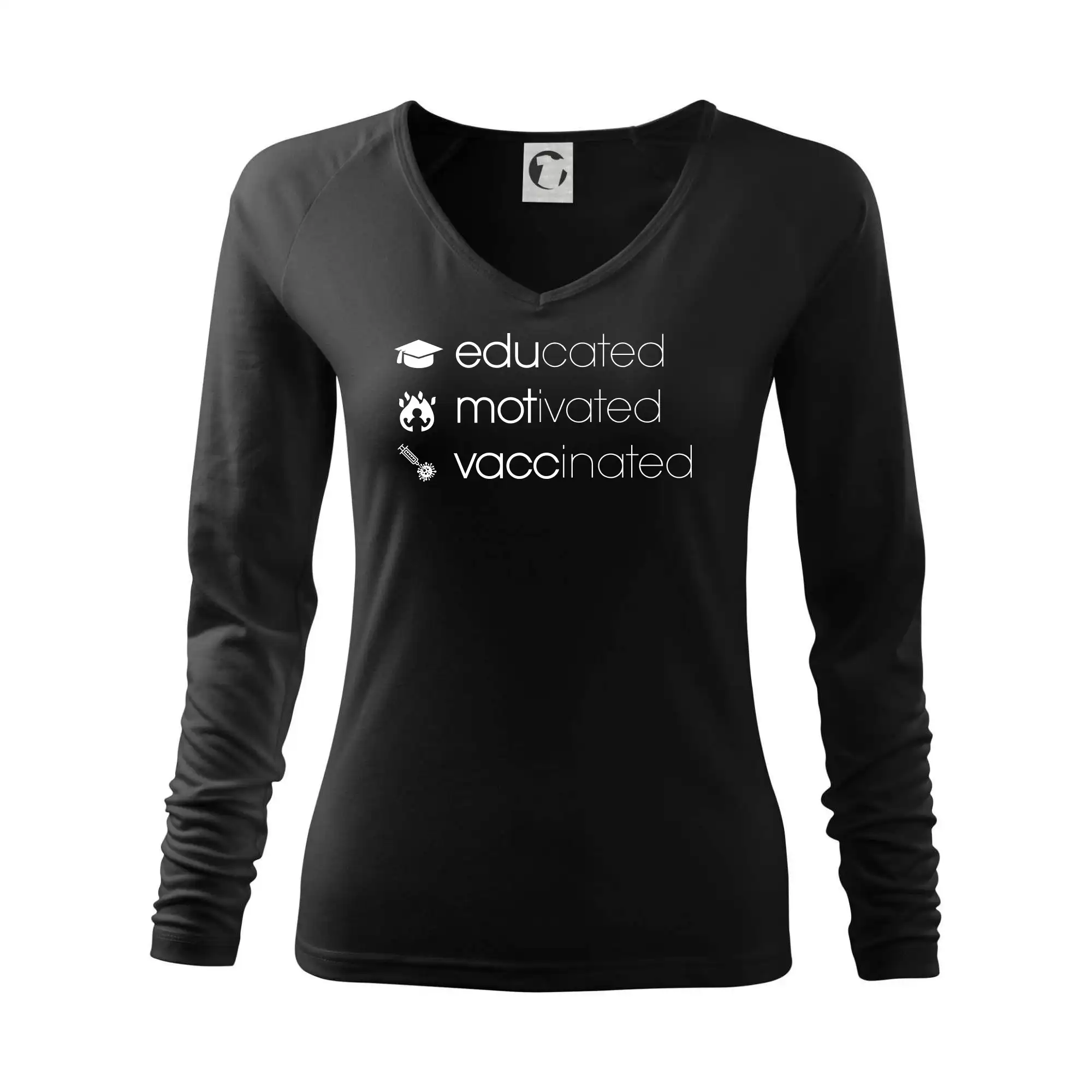 Educated motivated vaccinated