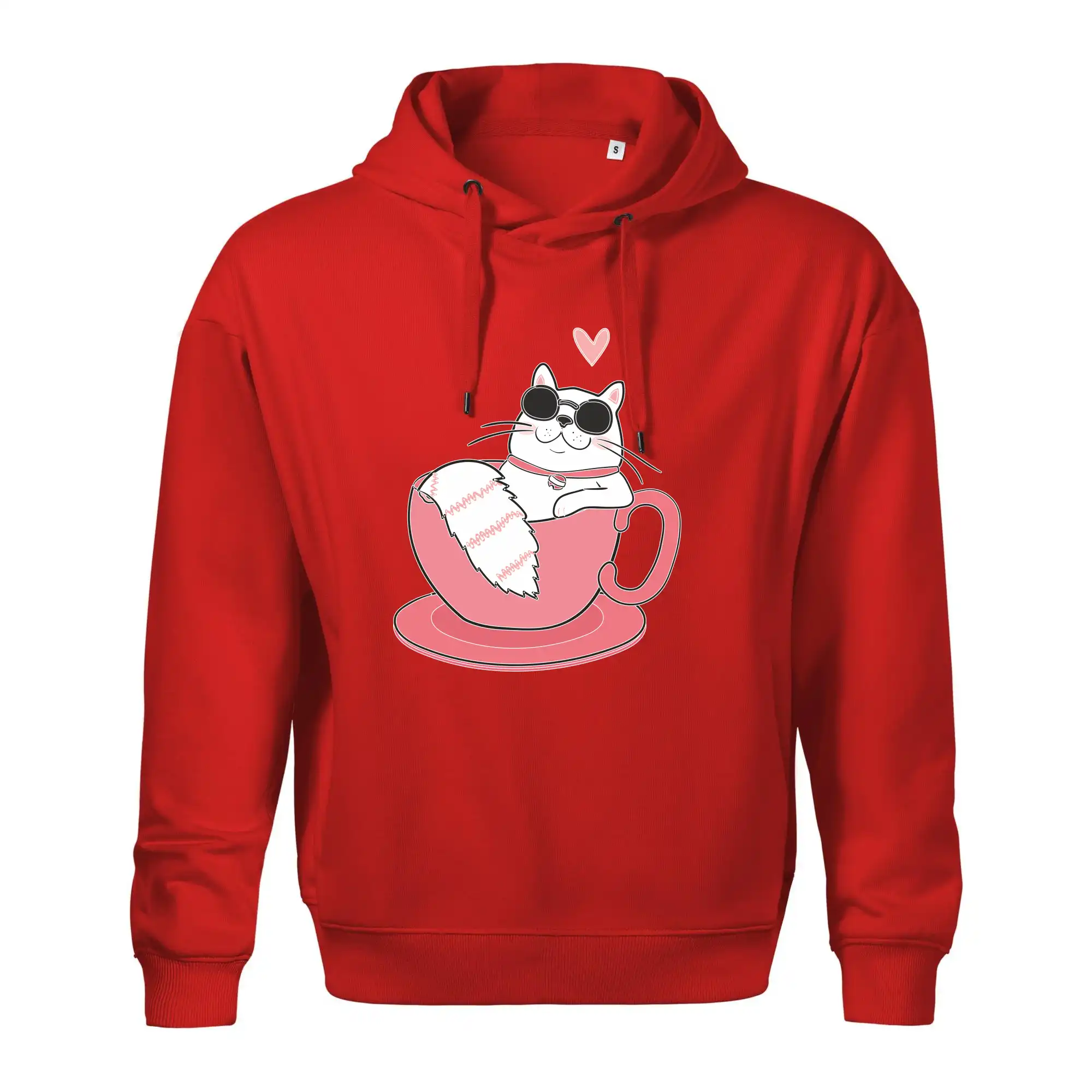 Hustá kočka v hrníčku