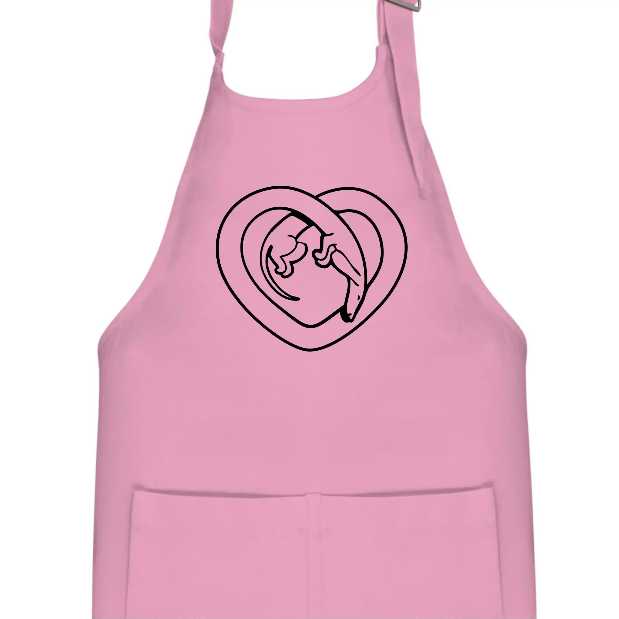 Jezevčík srdce - obrys