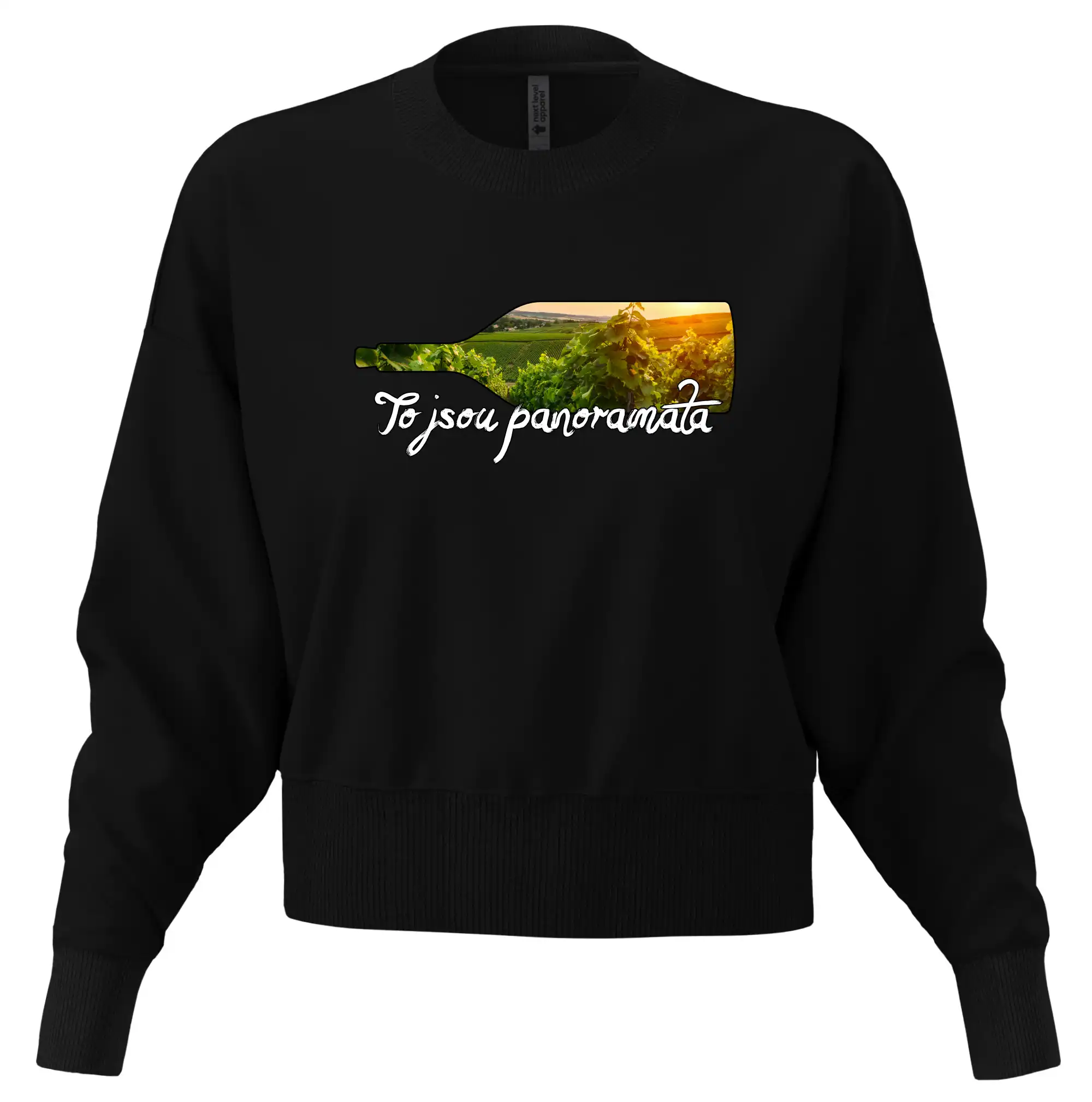 To jsou panoramata vinice