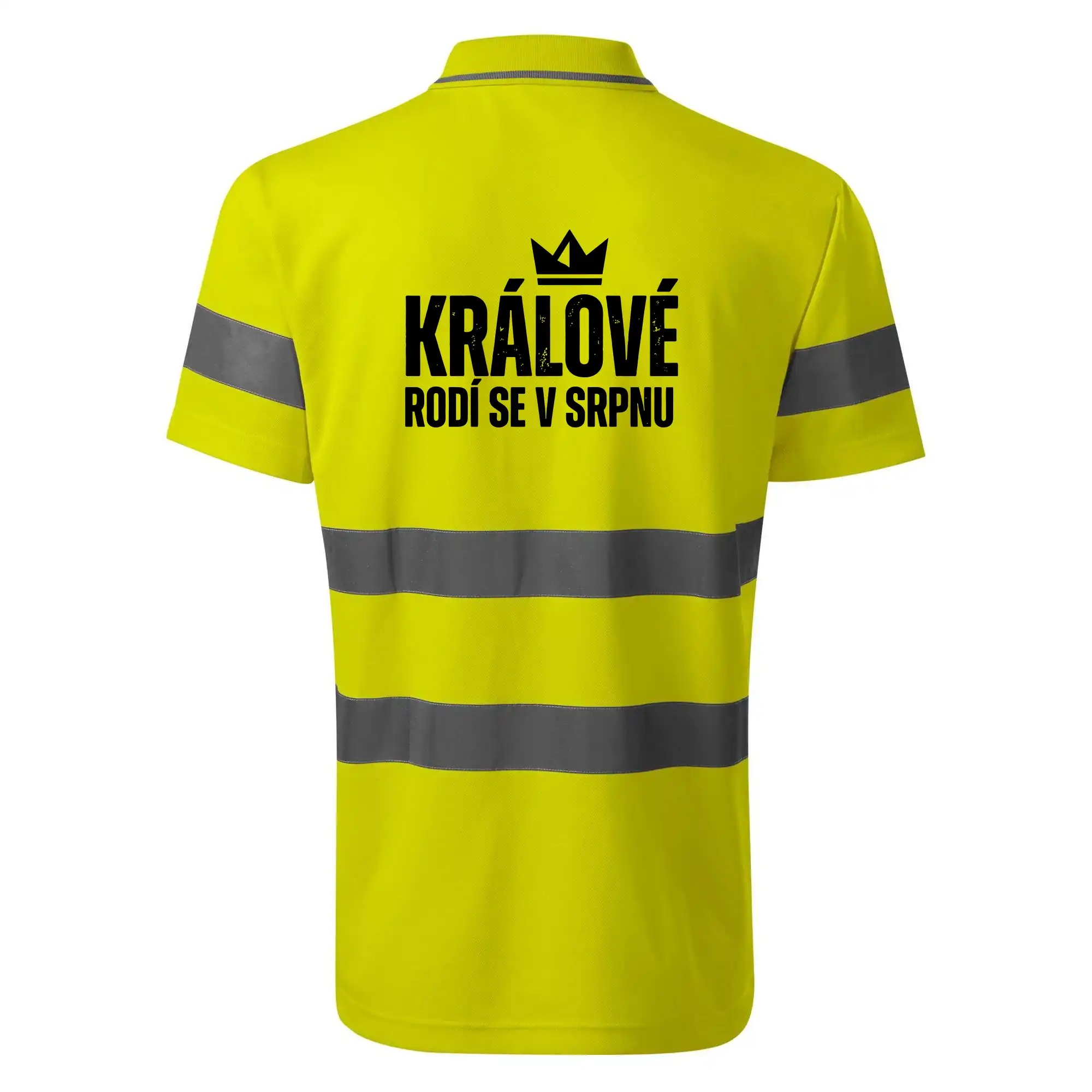 Jednoduchý nápis - Králové se rodí v srpnu