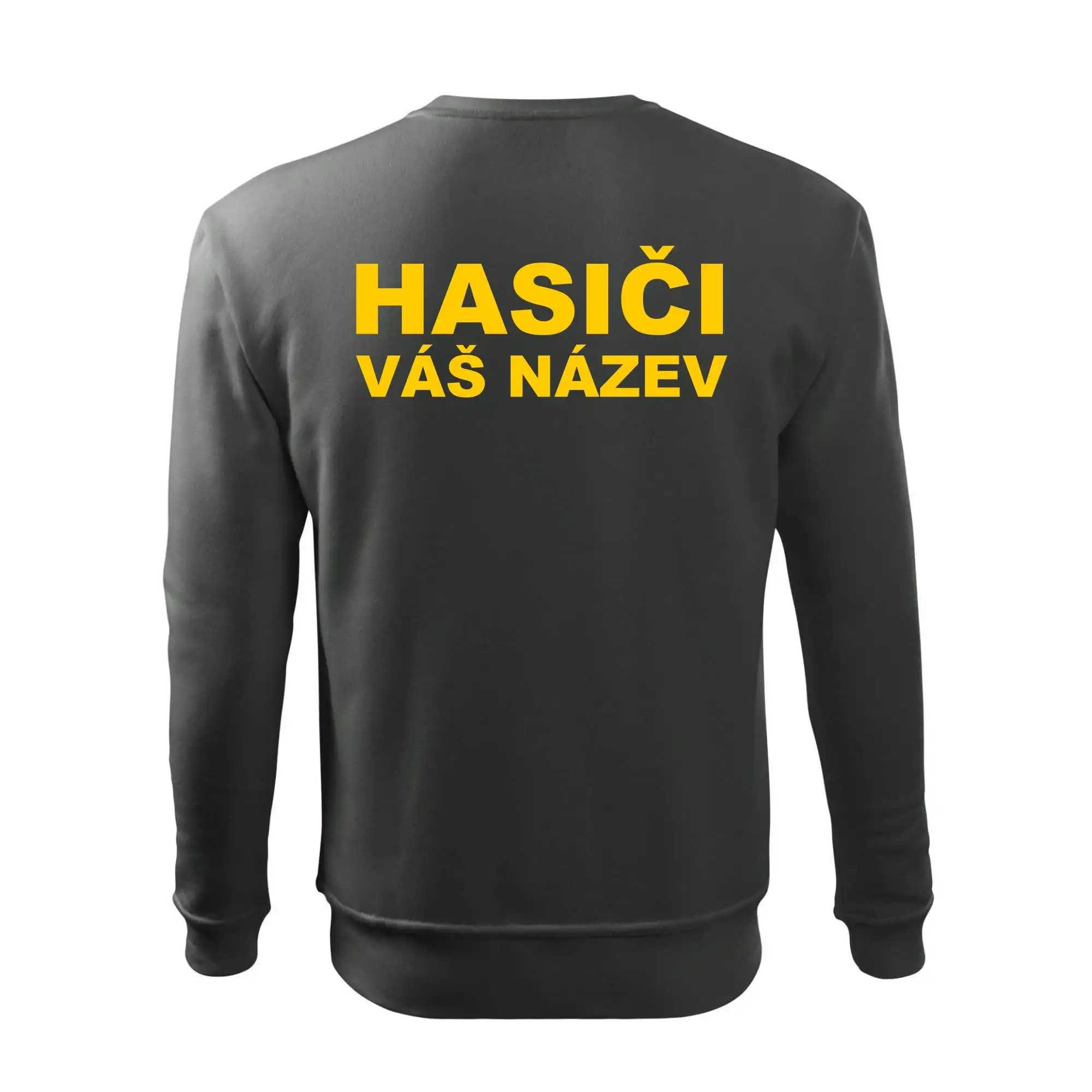 Hasiči - žlutý nápis - váš název sboru