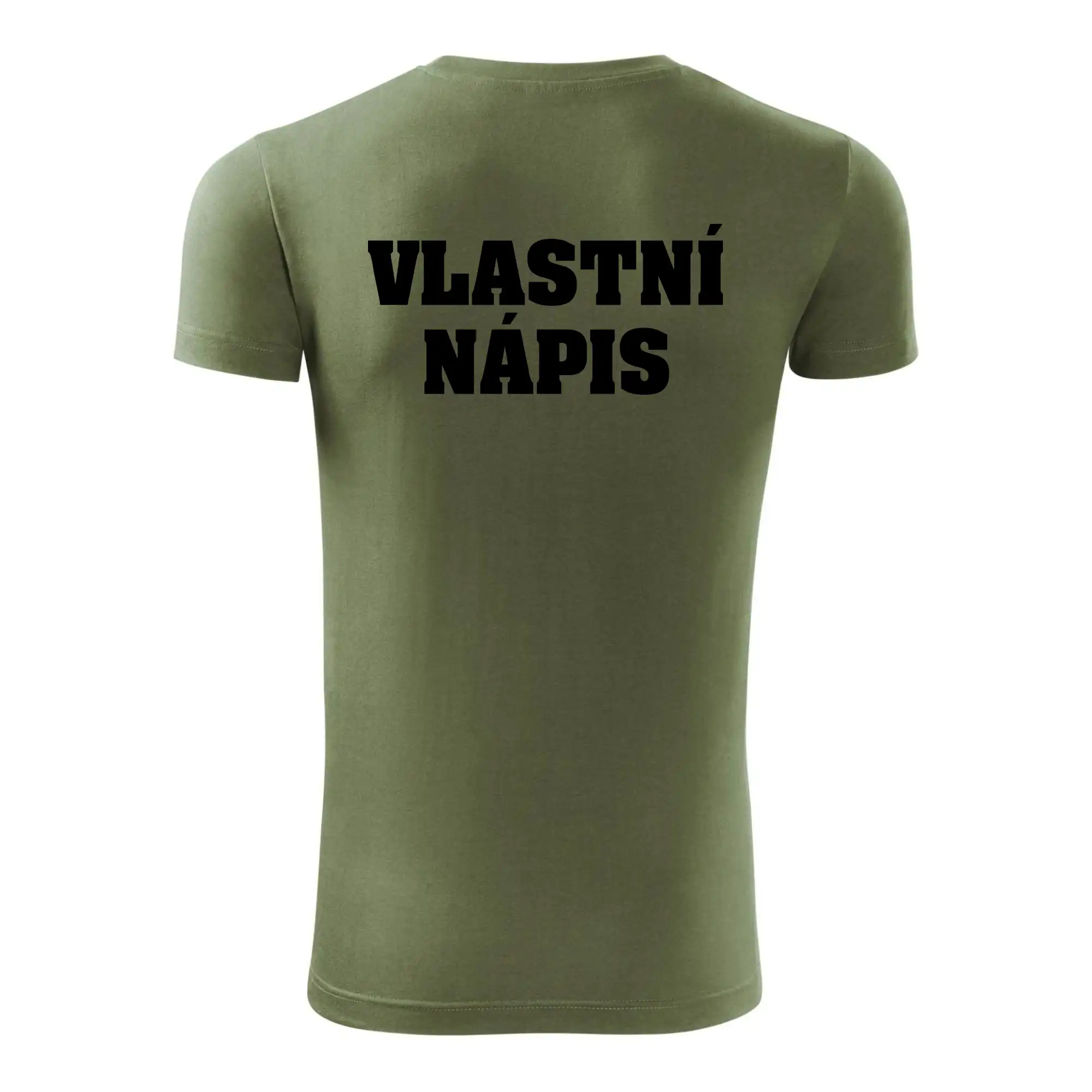 Hvězda života - vlastní nápis vpředu a vzadu