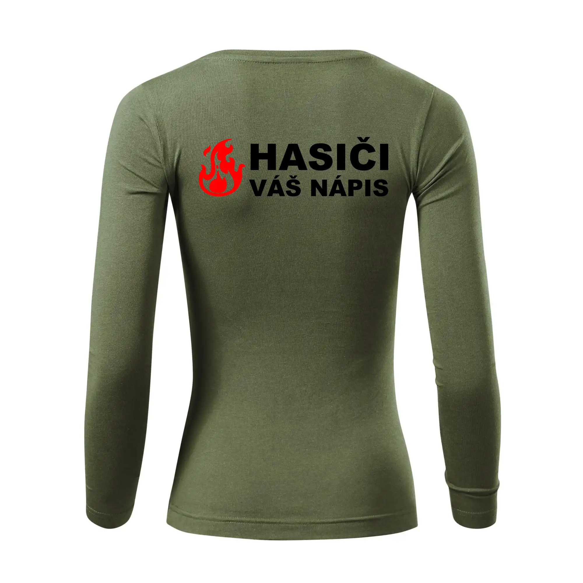 Hasiči (oheň,  Firesport, název sboru - vlastní nápis)