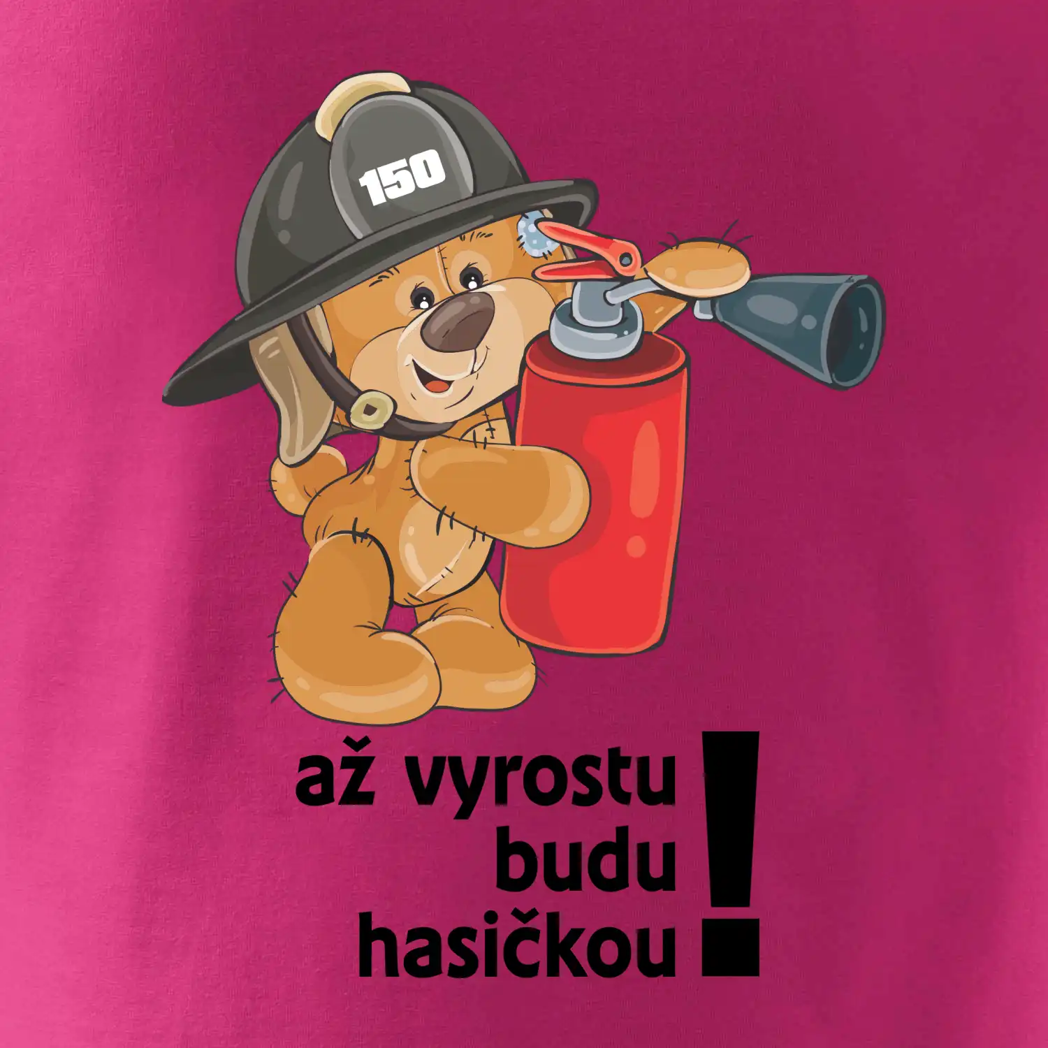 Až vyrostu budu hasičkou