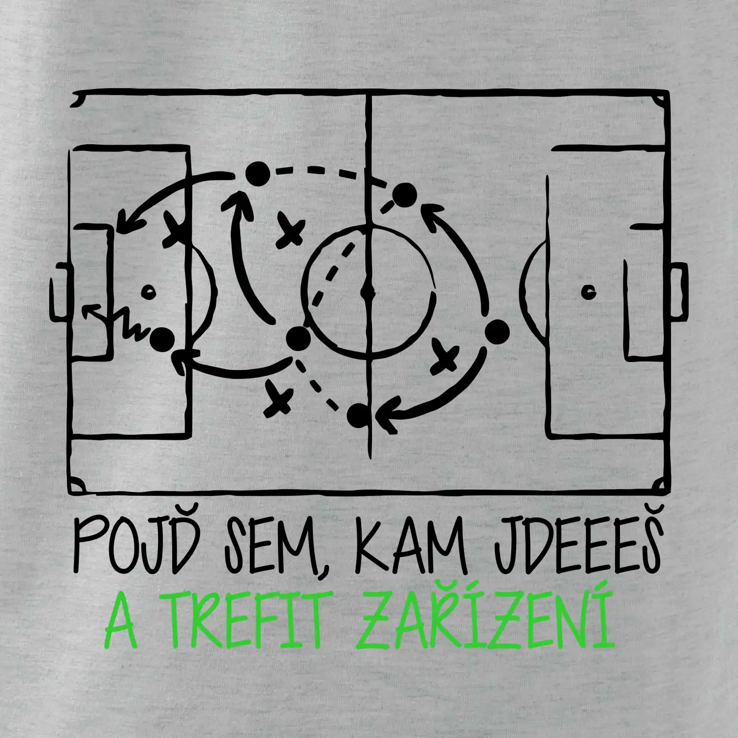 Pojď sem, kam jdeš a trefit zařízení