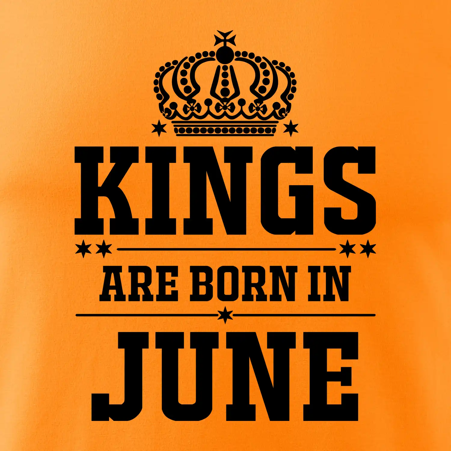 Kings are born in June
