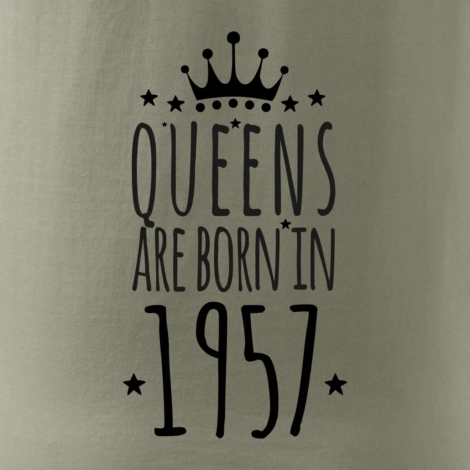 Queens are born in 1957