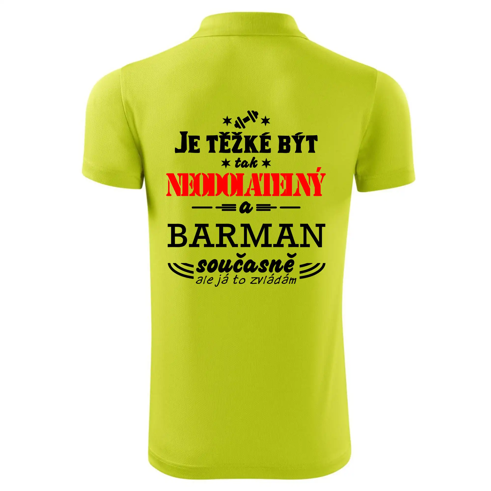 Je těžké být neodolatelný barman