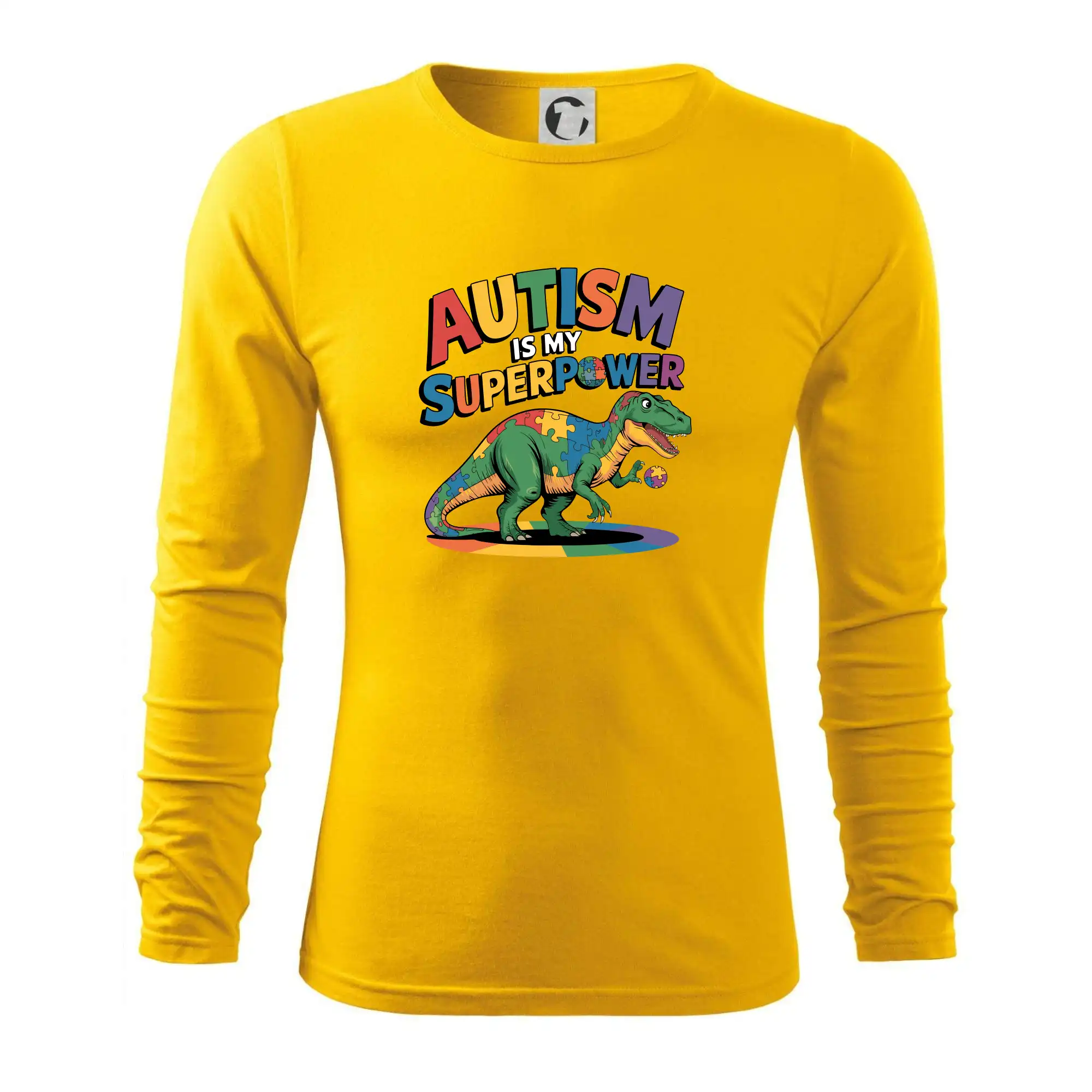 Stojící Rex Autism is my superpower