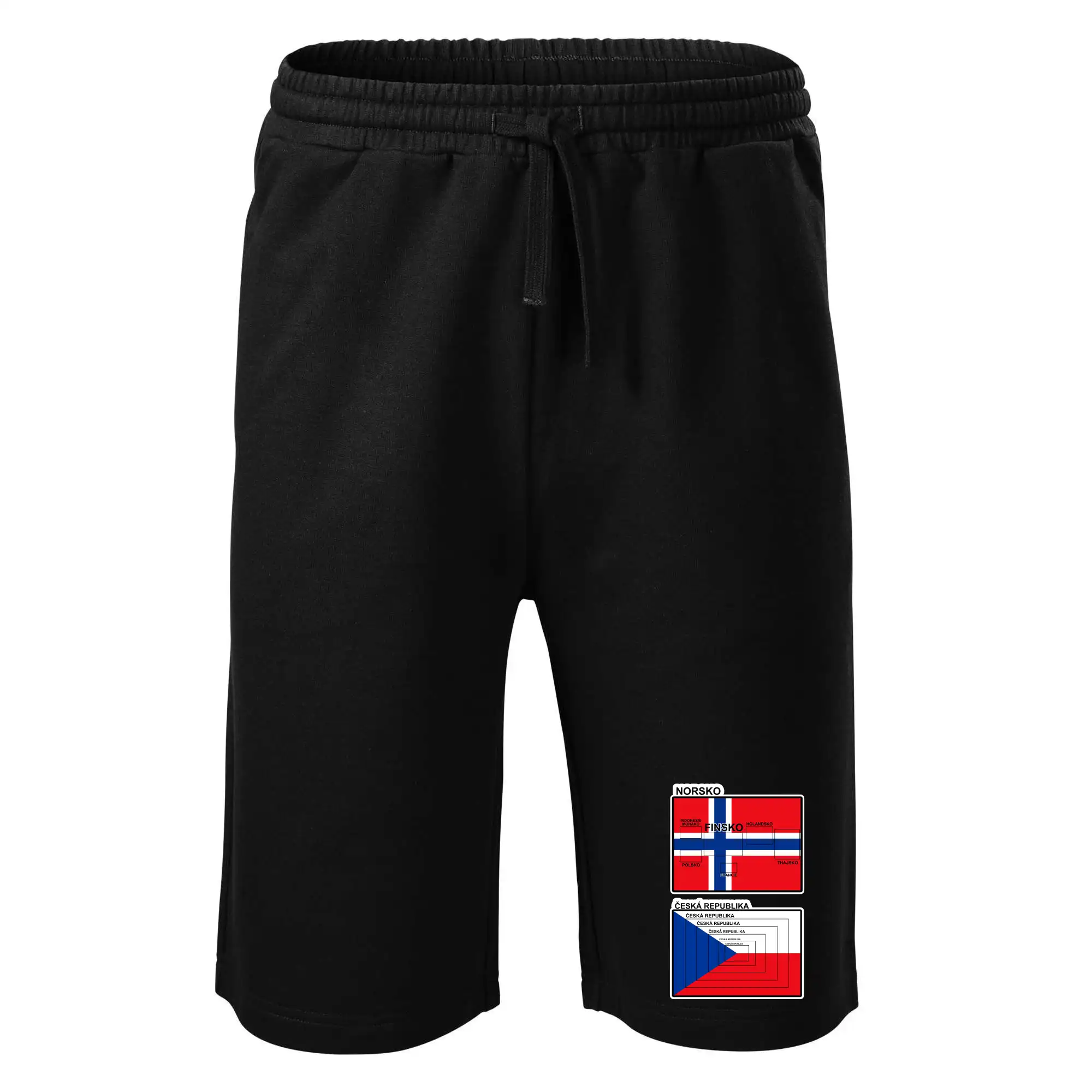 Norská a česká vlajka