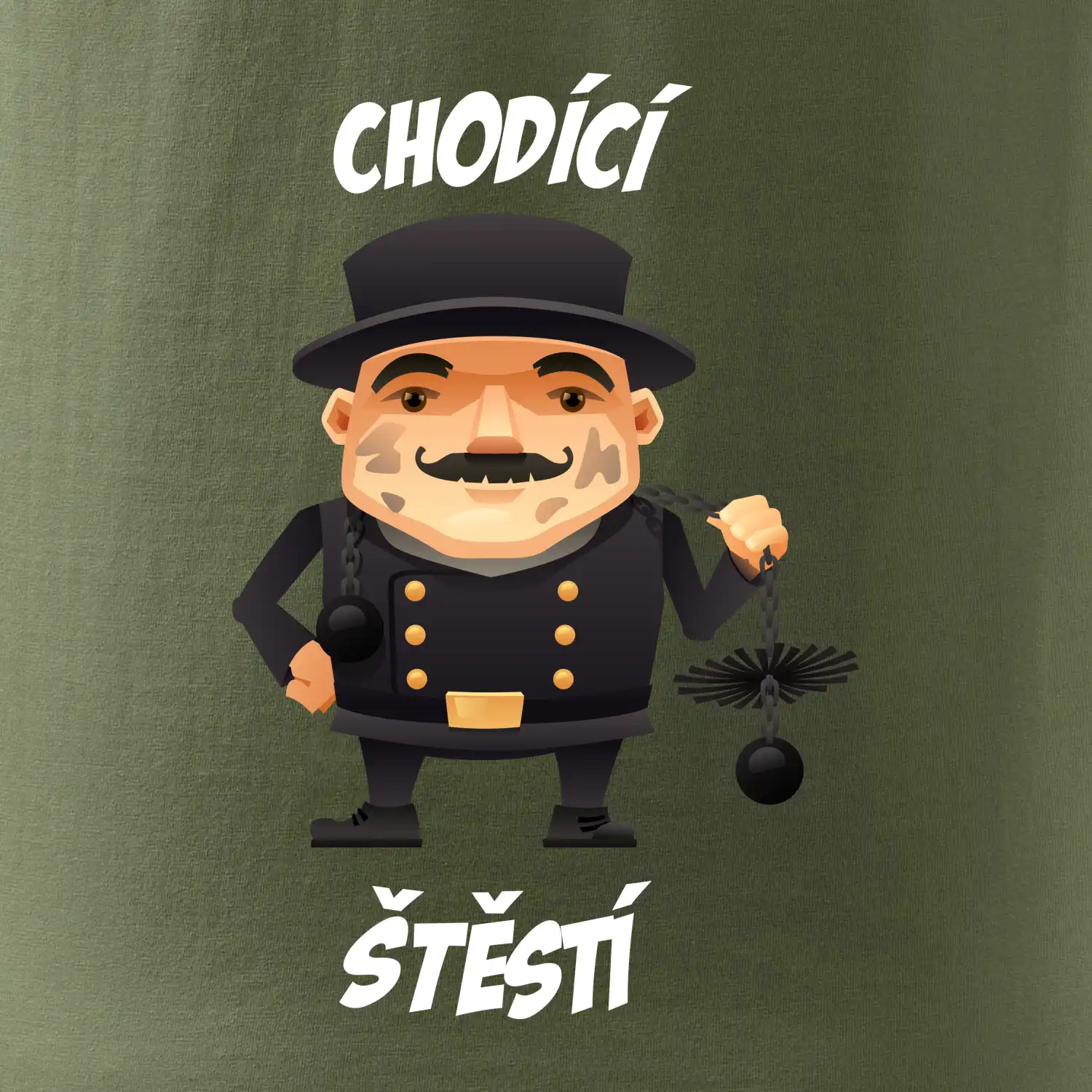 Kominík chodící štěstí