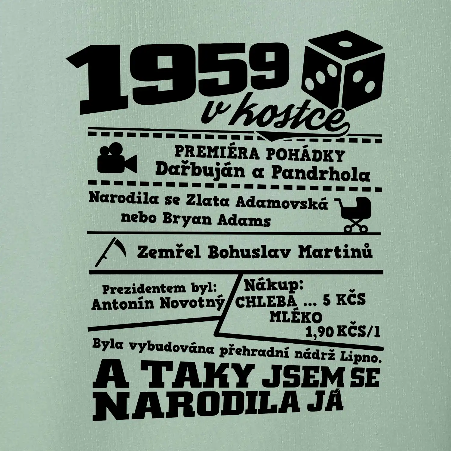 1959 v kostce