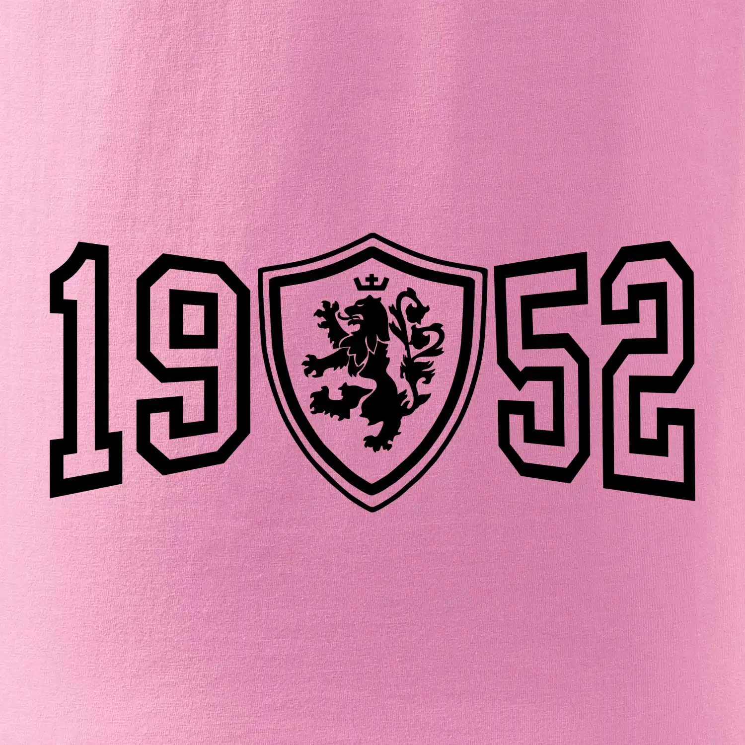 Narozeninový motiv - znak - 1952