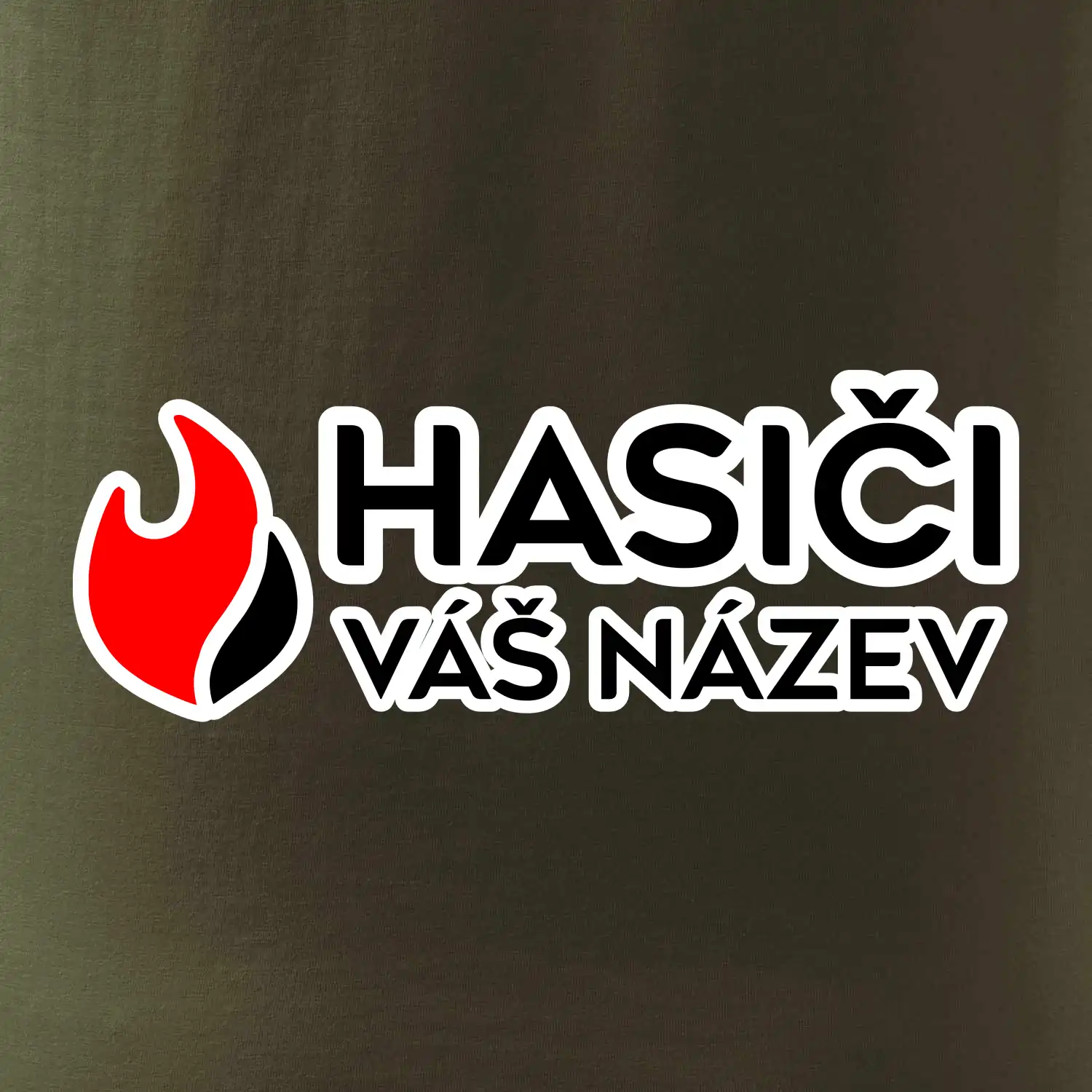 Hasiči půlený oheň - vlastní název