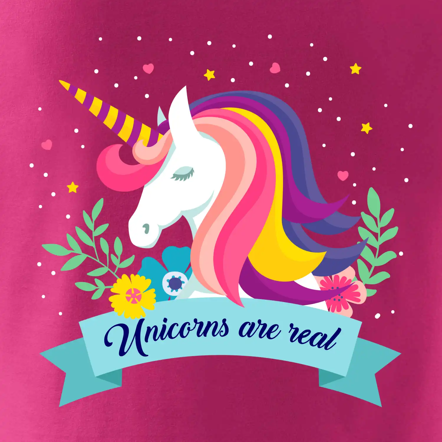 Unicorns are real duhový