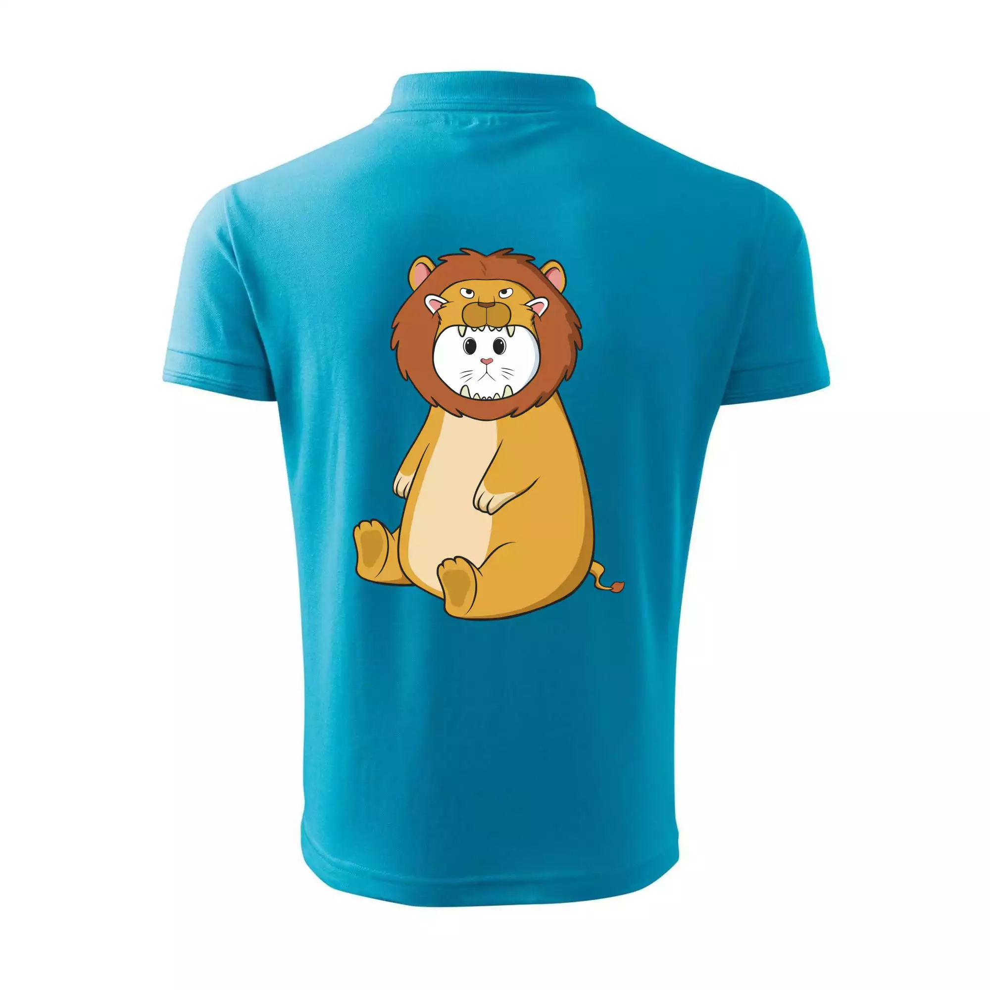 Kočka v převleku lva