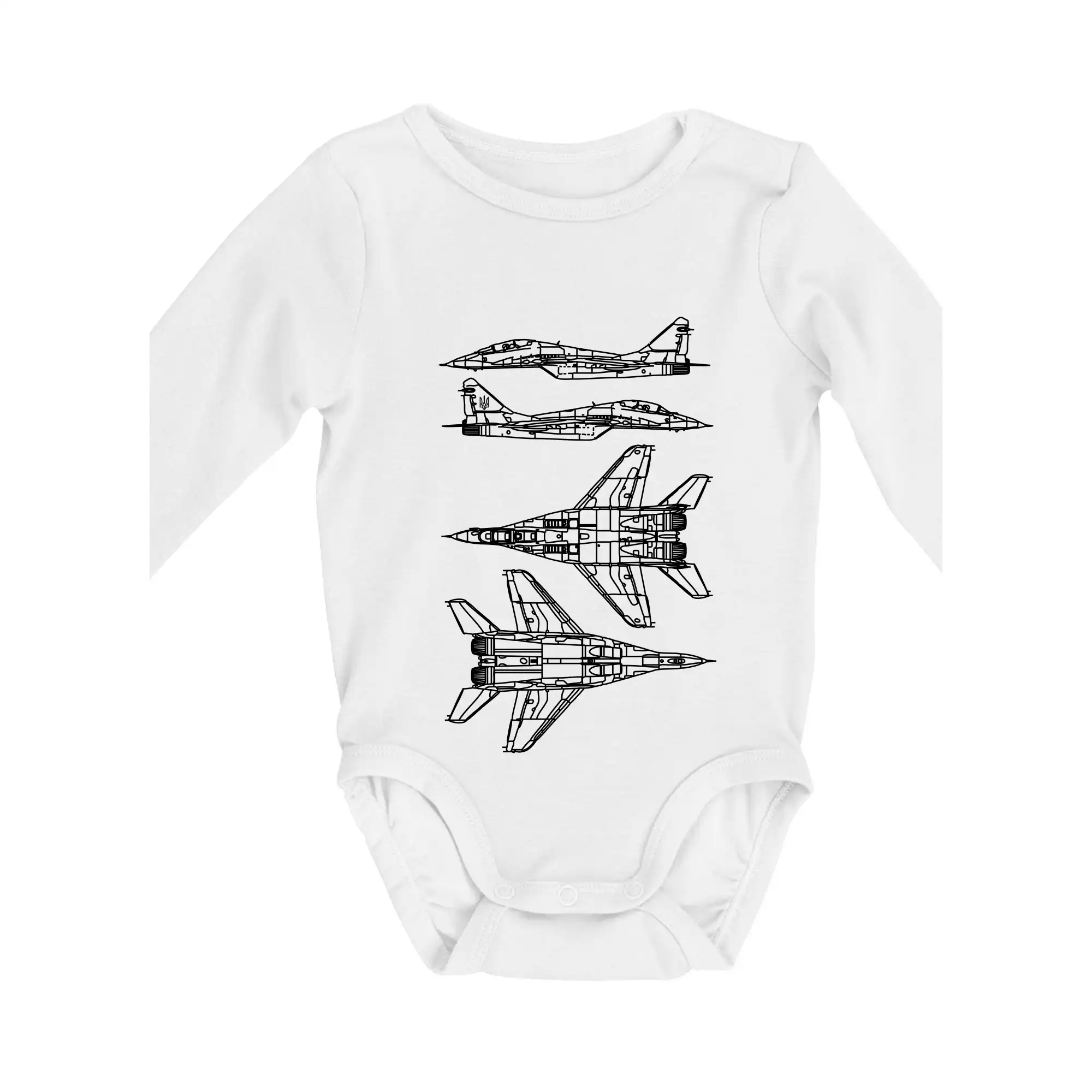 Mig 29 Fulcrum - obrys