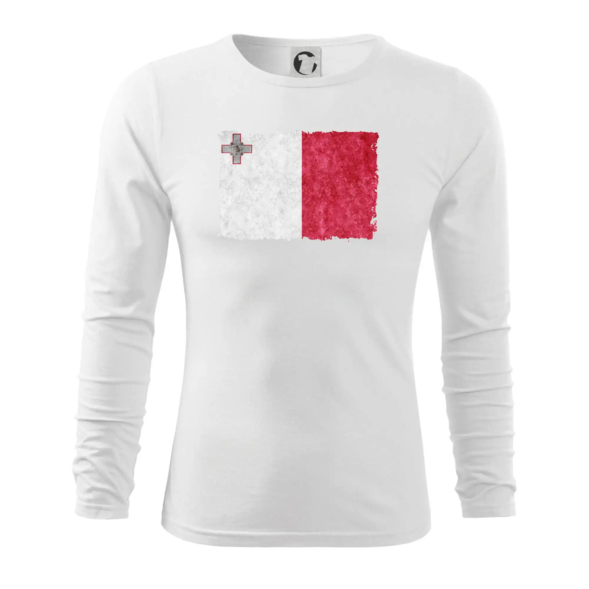 Vlajka Malta okousaná