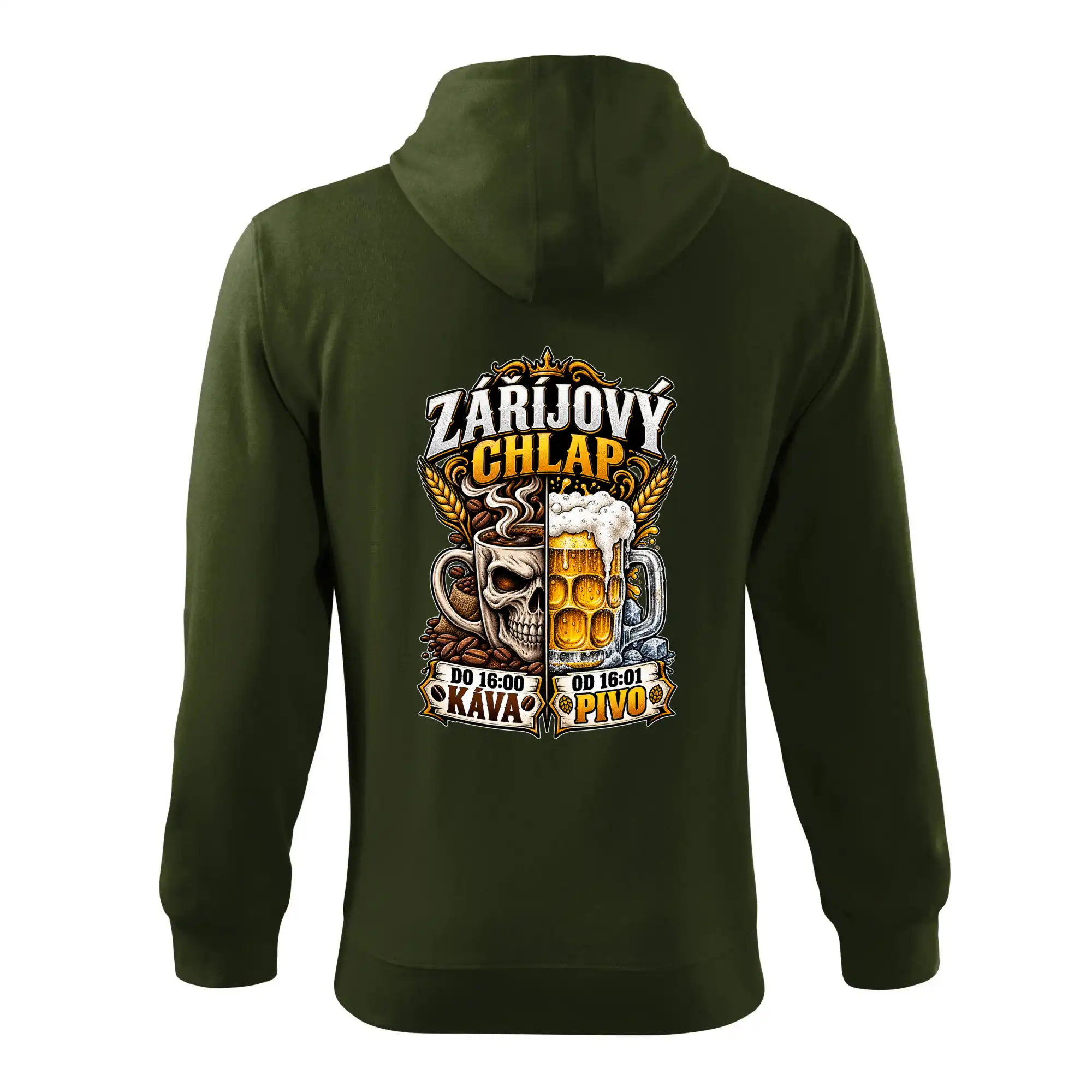 Záříjový chlap -  do 16 káva  od 16 pivo