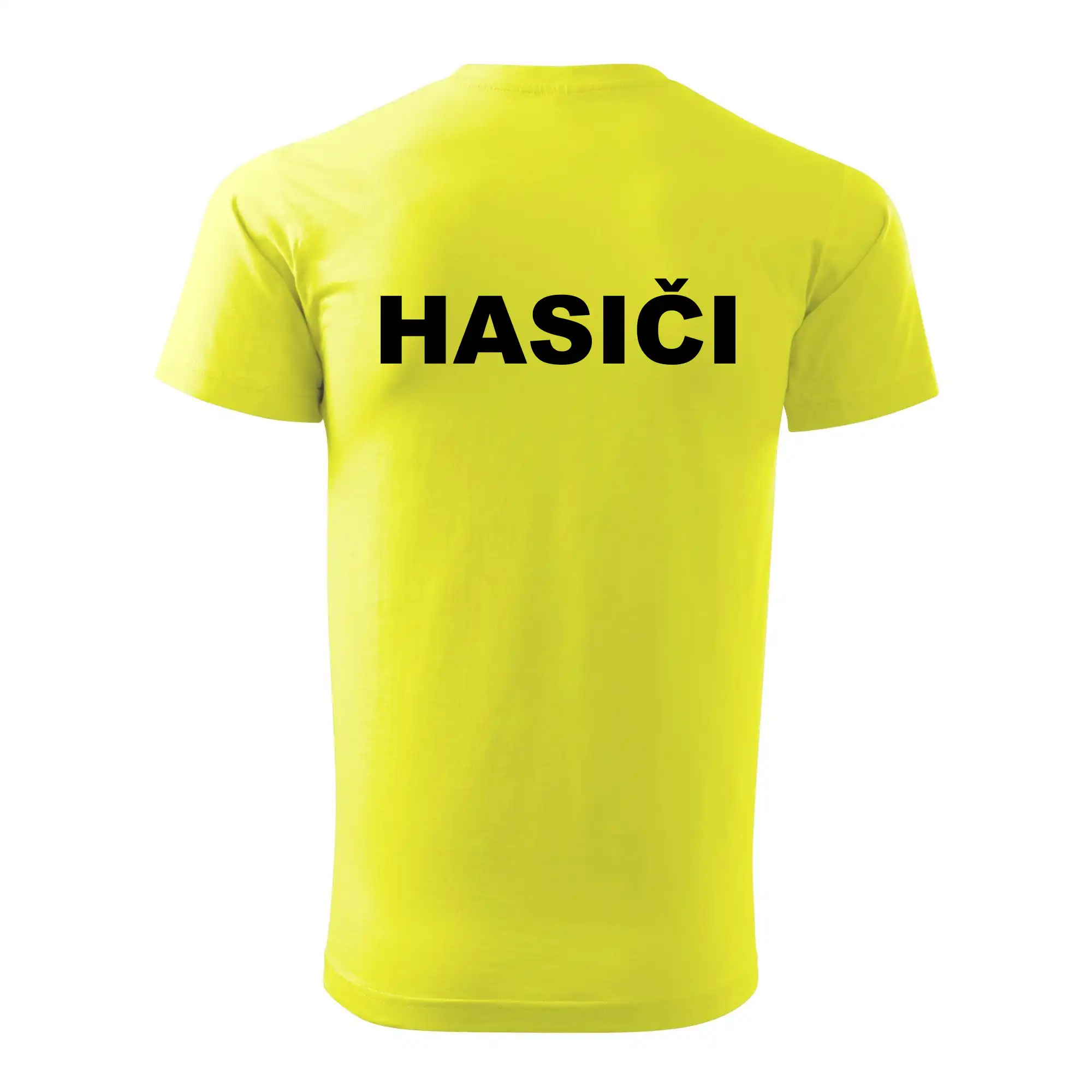 SDH znak + nápis + nápis hasiči na zádech